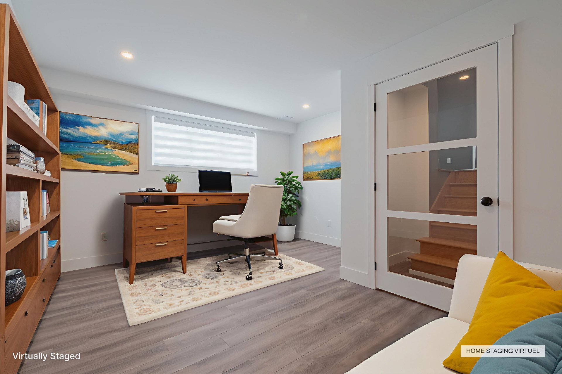 Home Staging Virtuel- possibilité 5e chambre