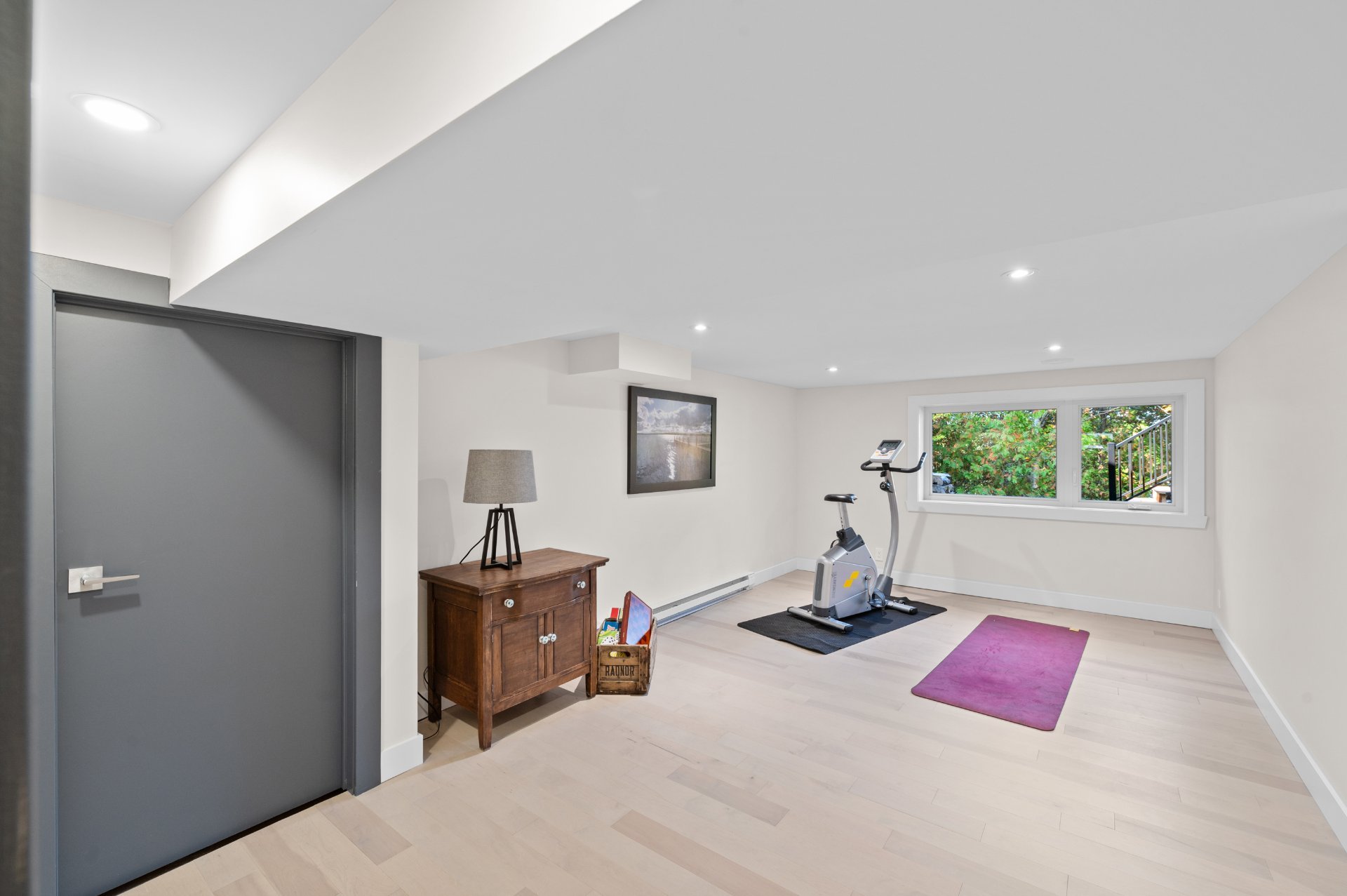 Salle d'exercice