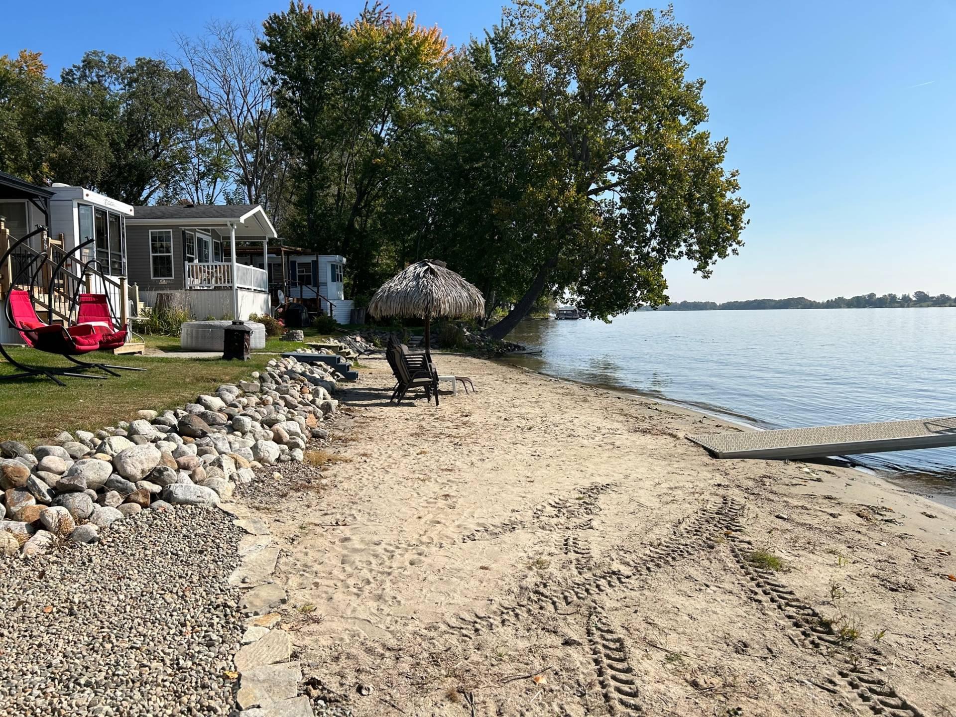 Access to a body of water