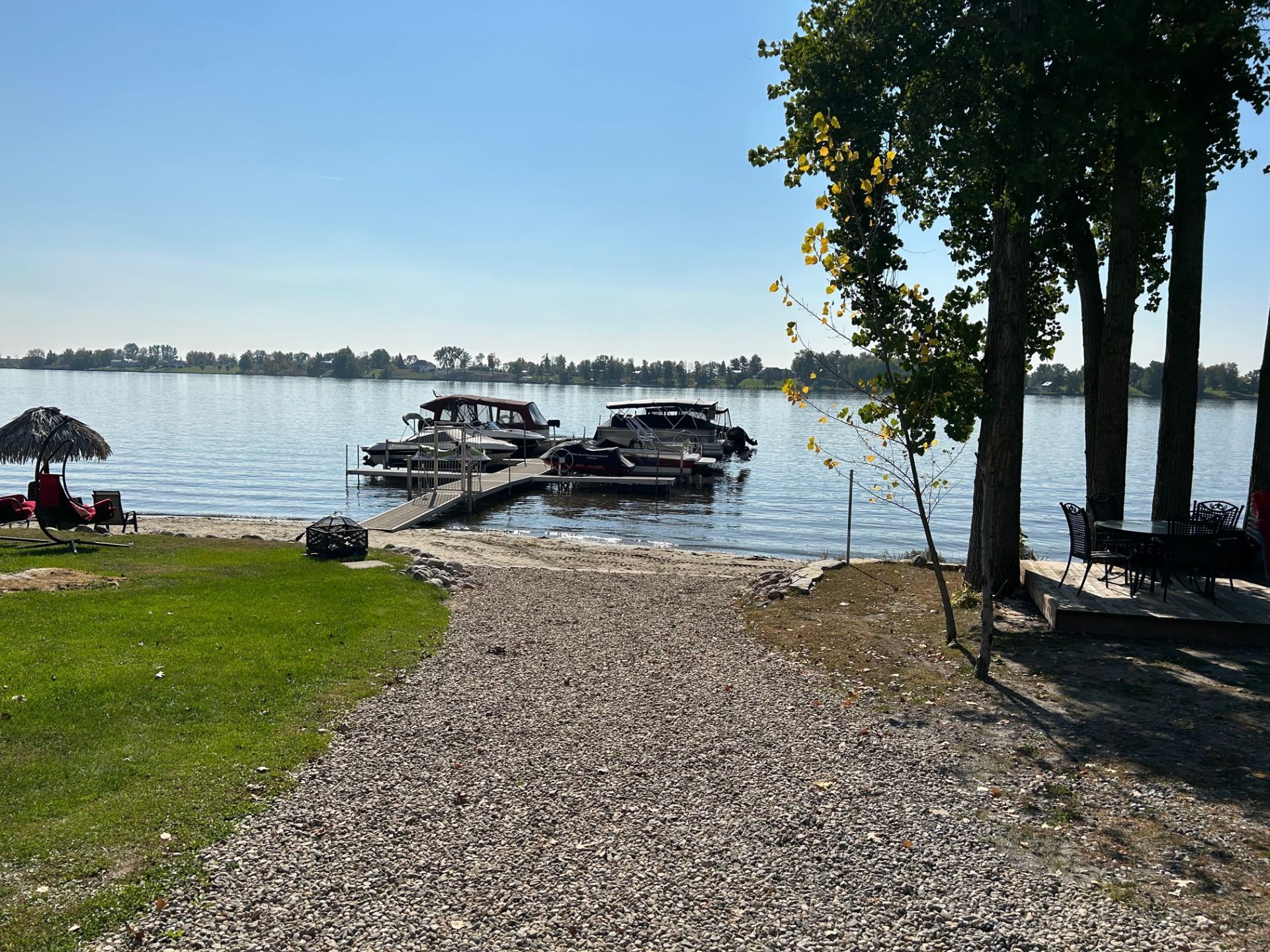 Access to a body of water