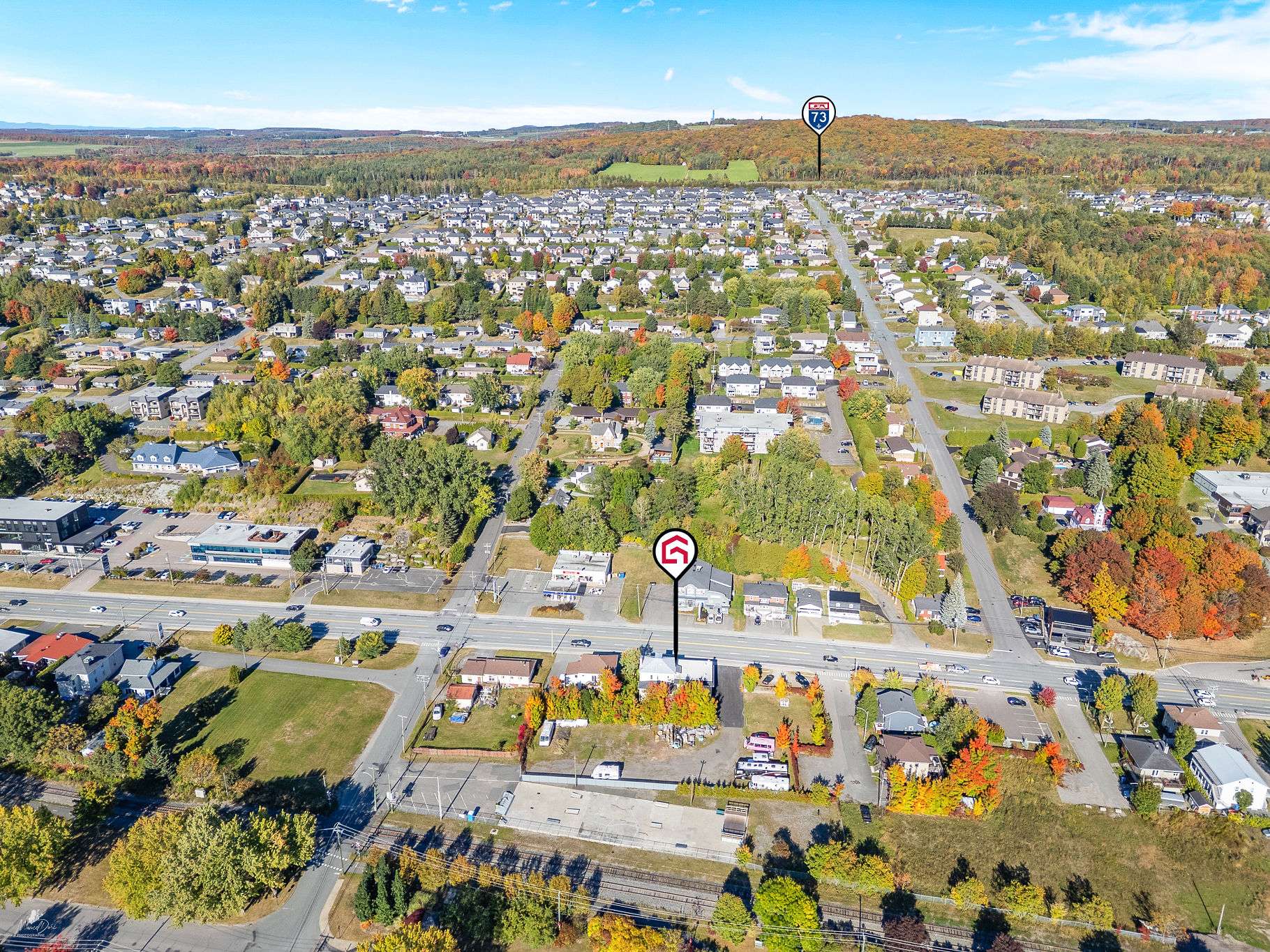 Aerial photo
