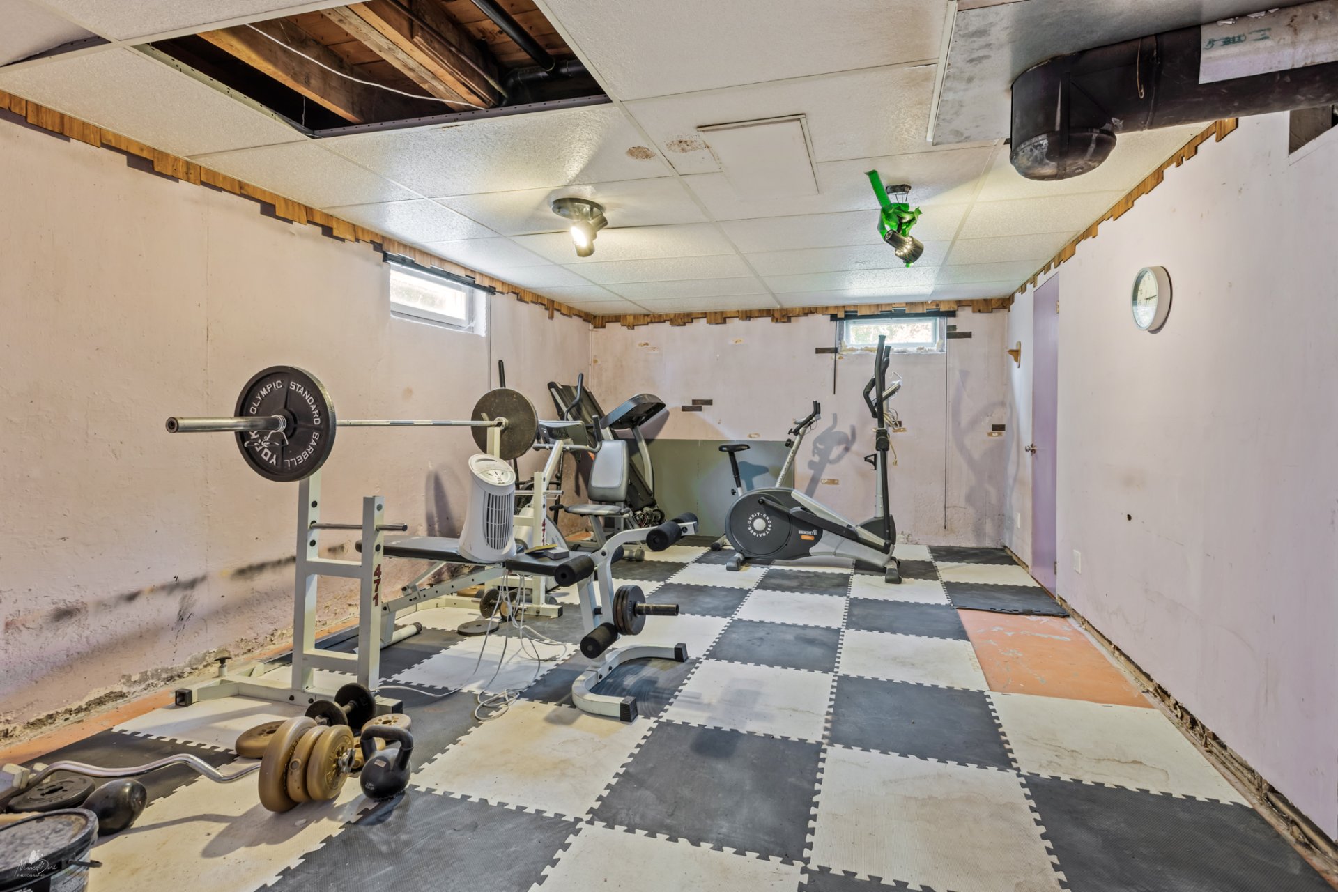 Salle d'exercice