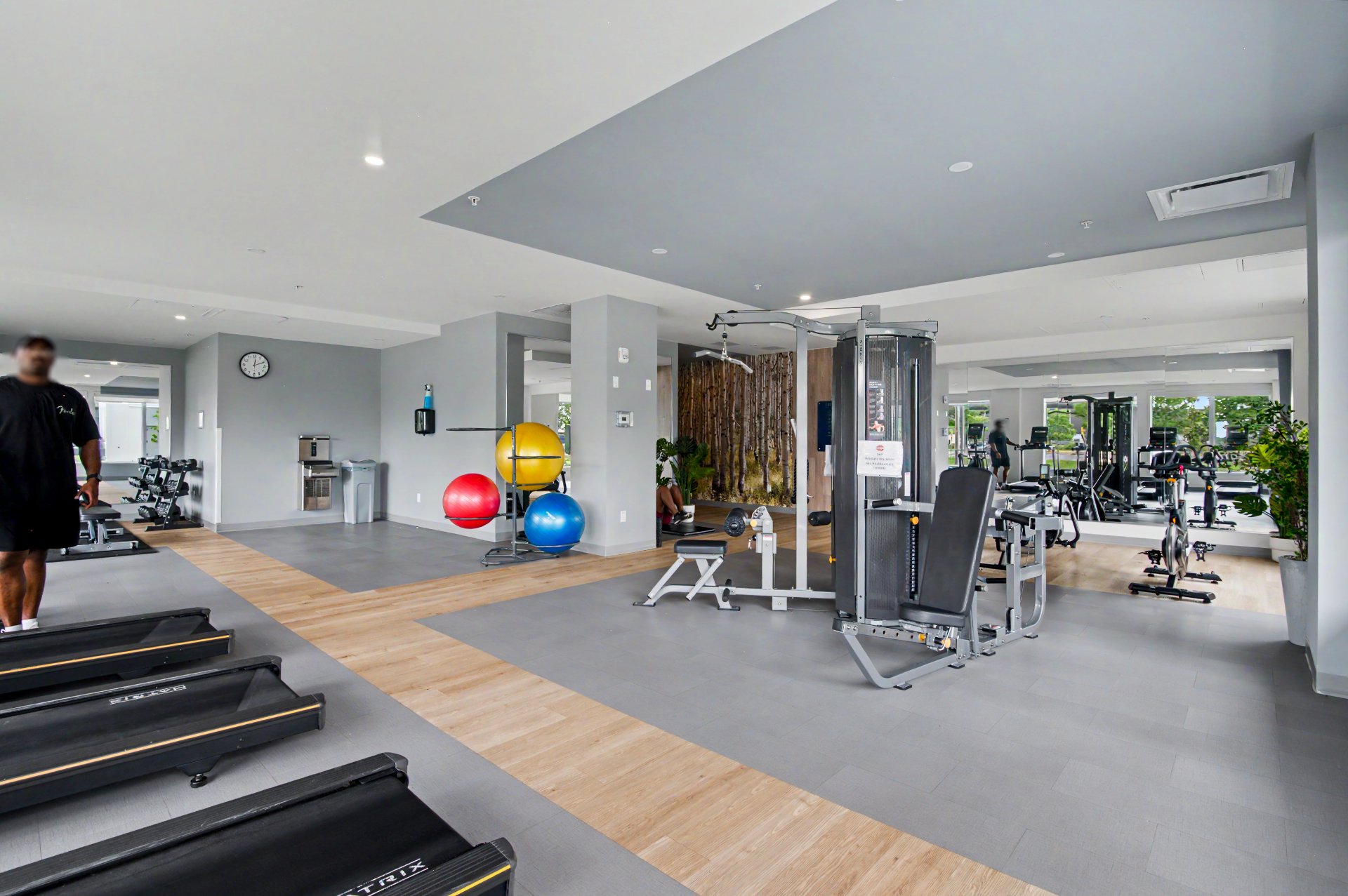 Salle d'exercice