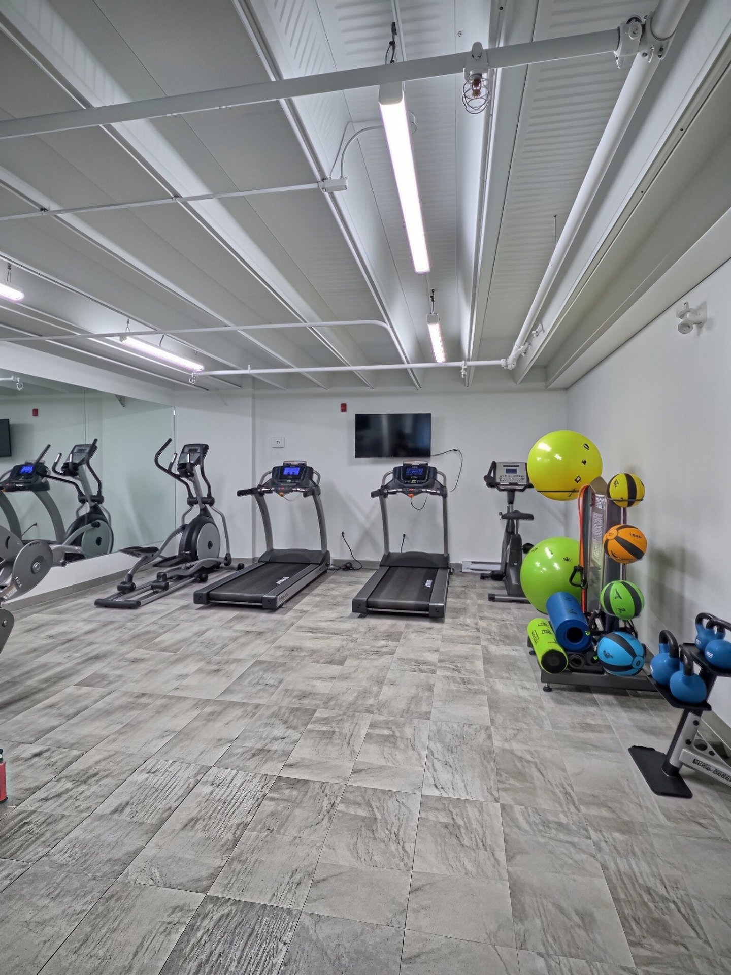 Salle d'exercice