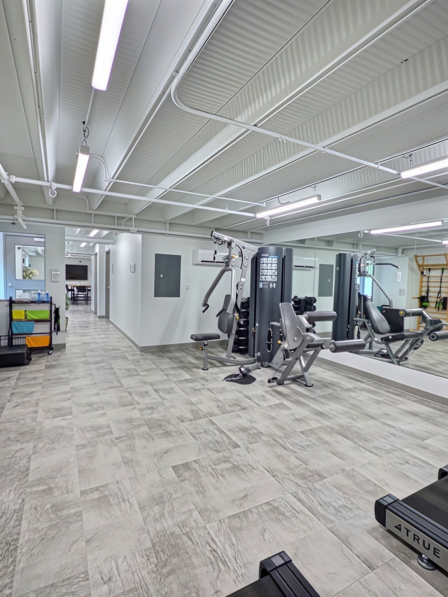 Salle d'exercice