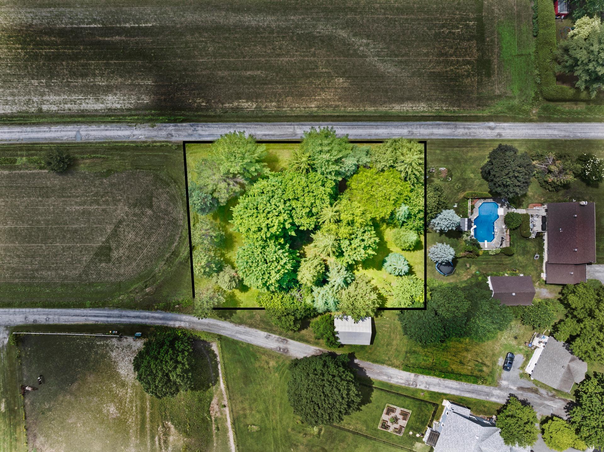 Résidentielle construisible, îlot destructurée