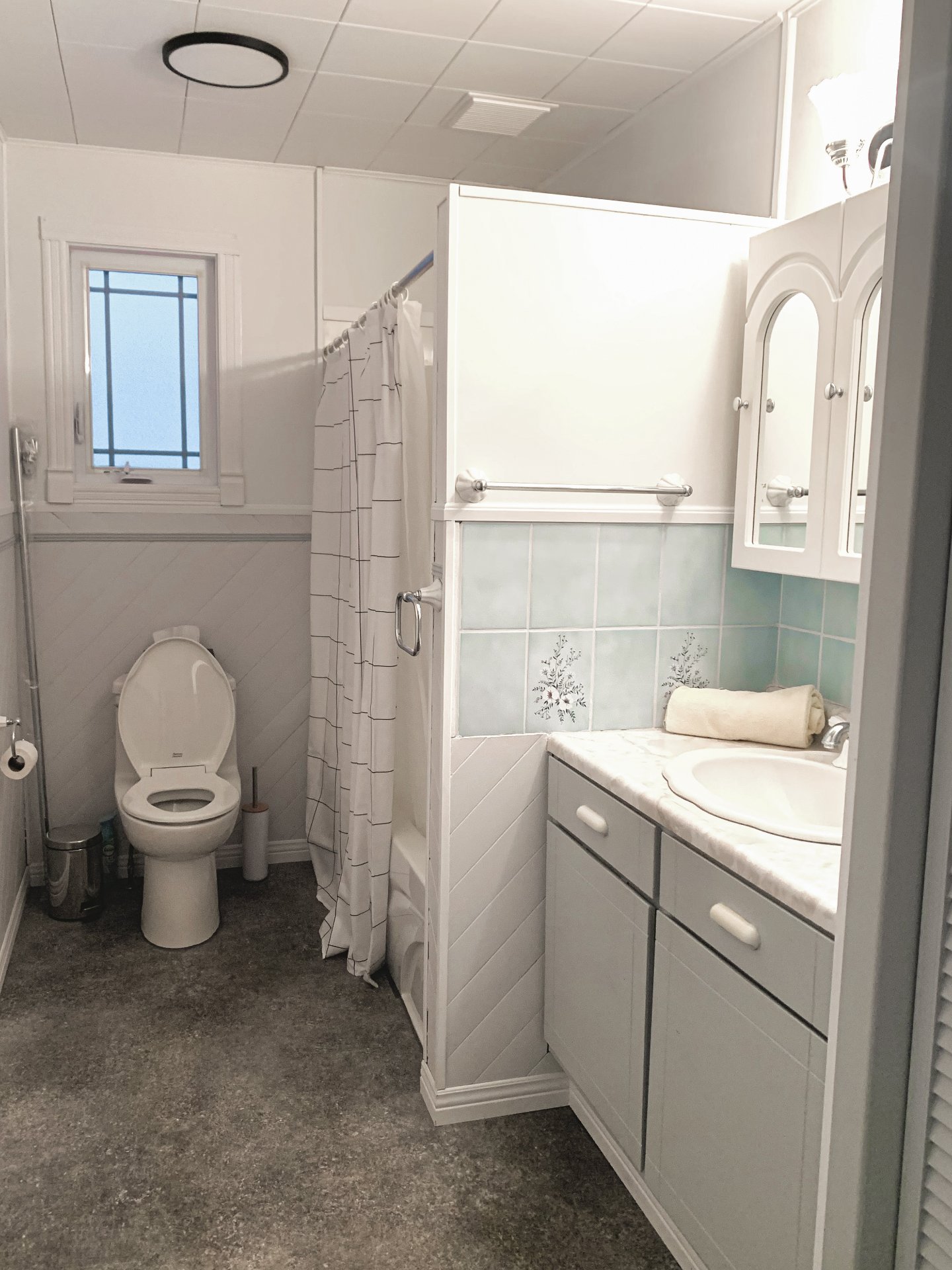 De style champêtre bain & doucheau rez-de-chaussée