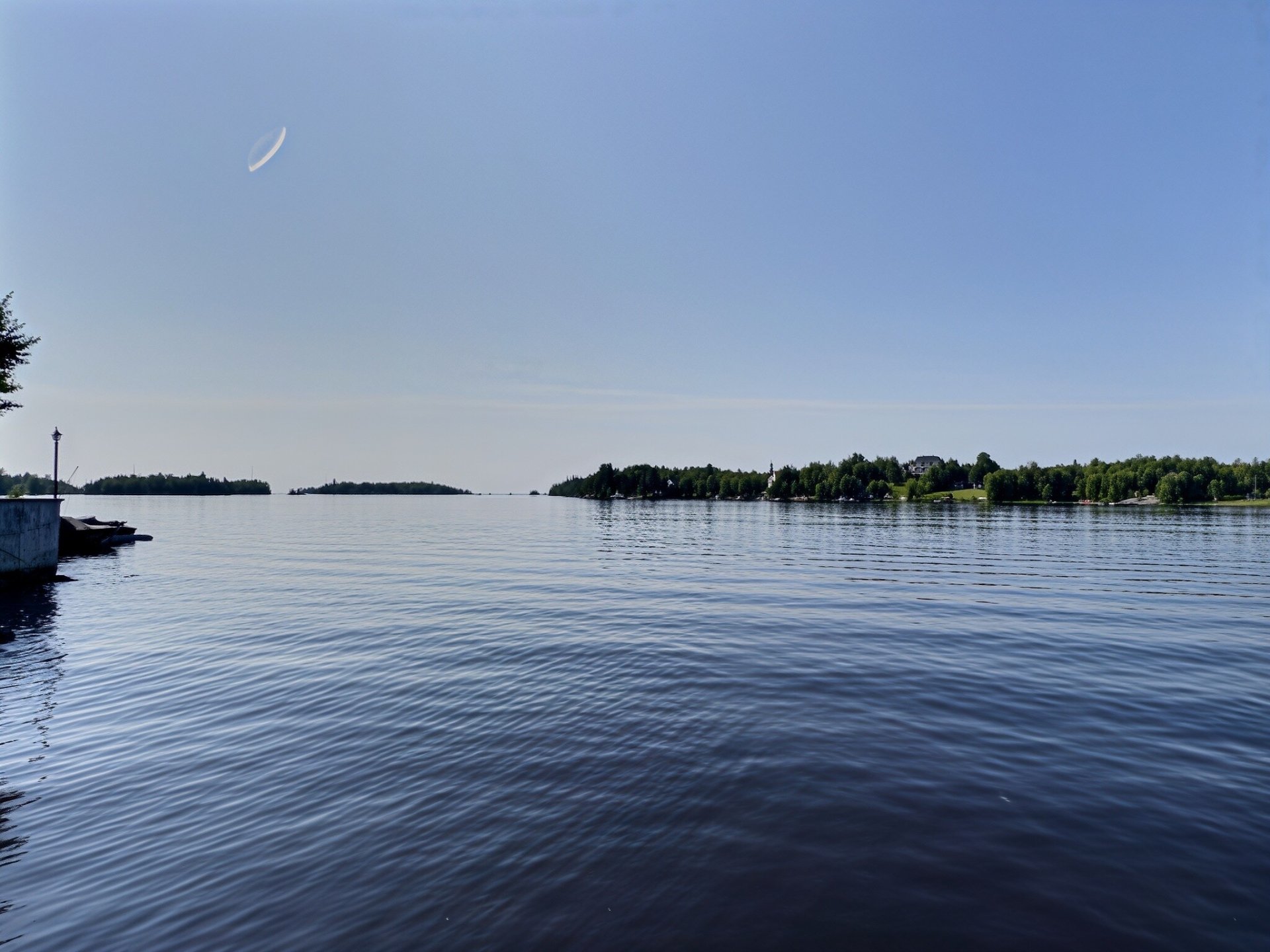 Vue sur l'eau