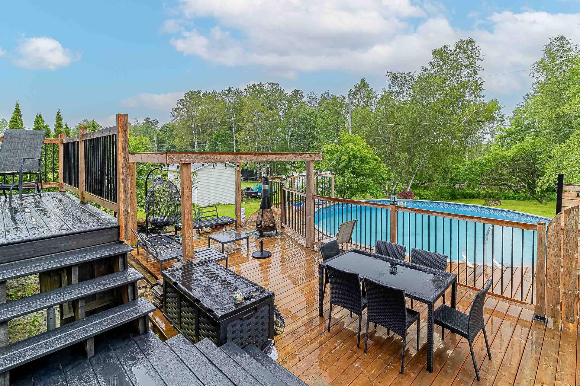 Balcon sur pieux Vistech