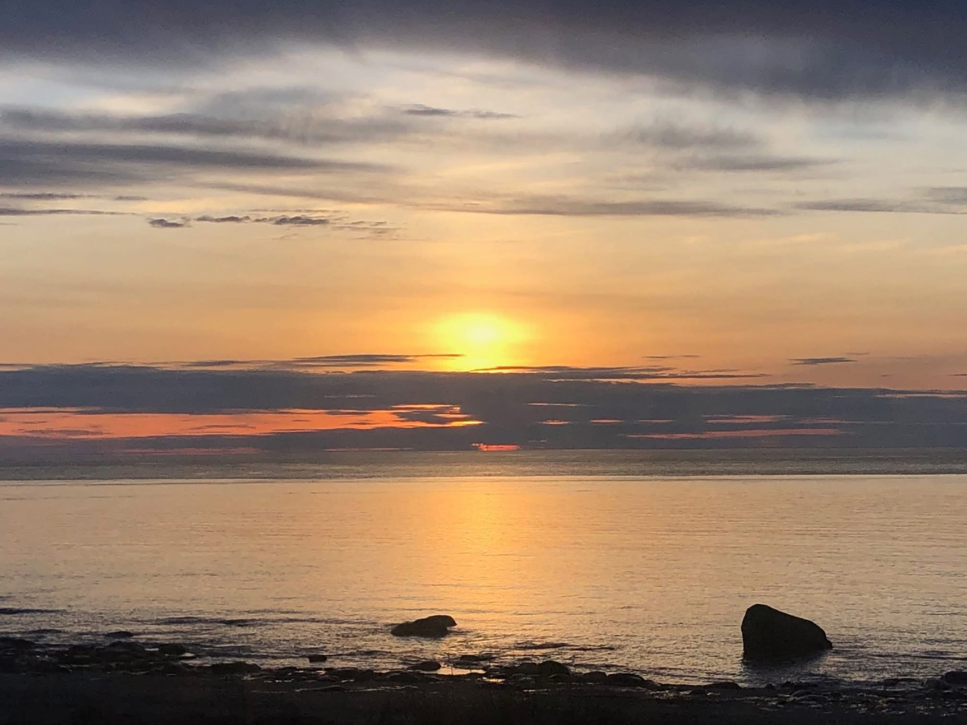 Vue sur le fleuve St-Laurent