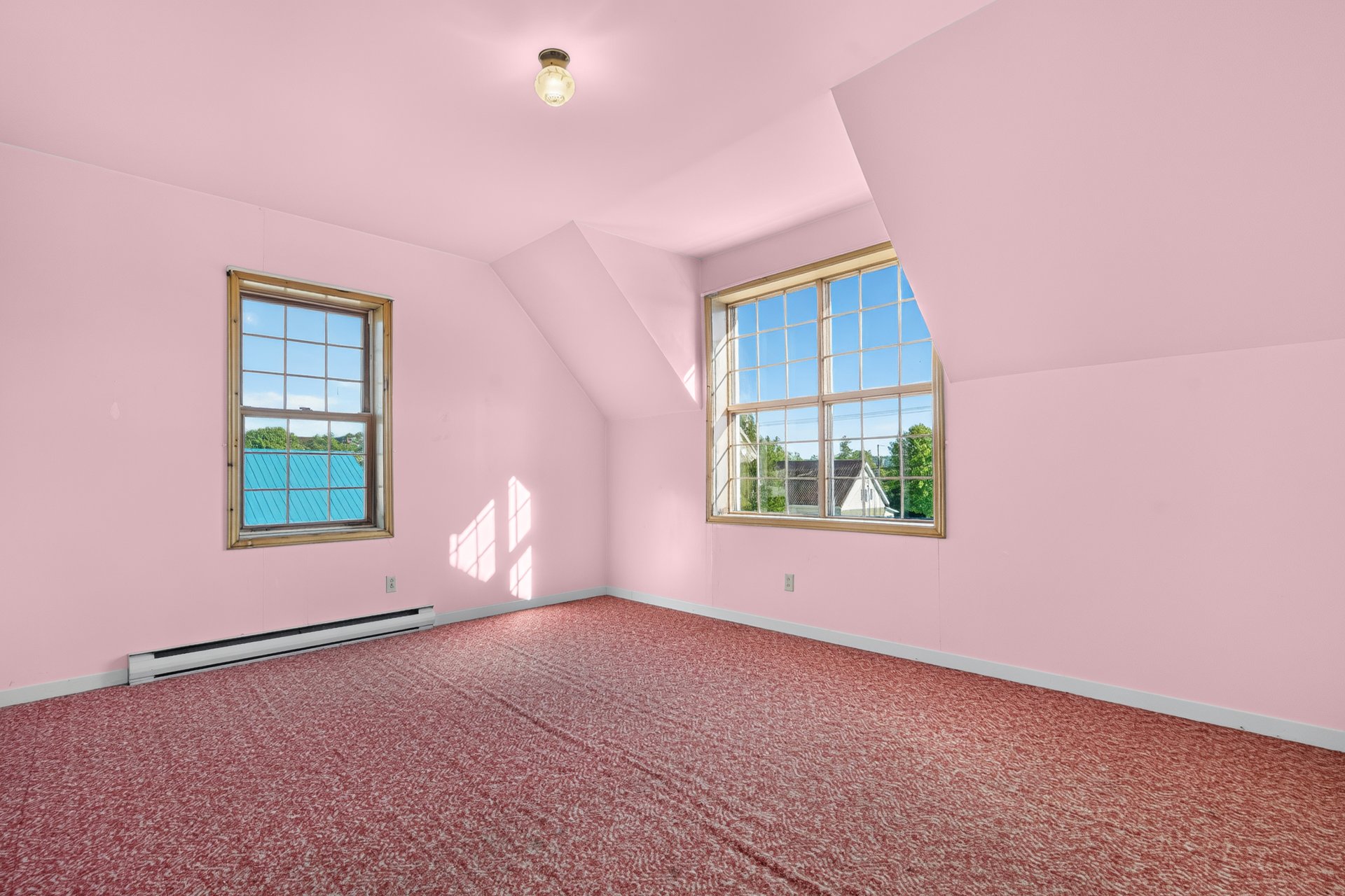 La chambre rose des filles