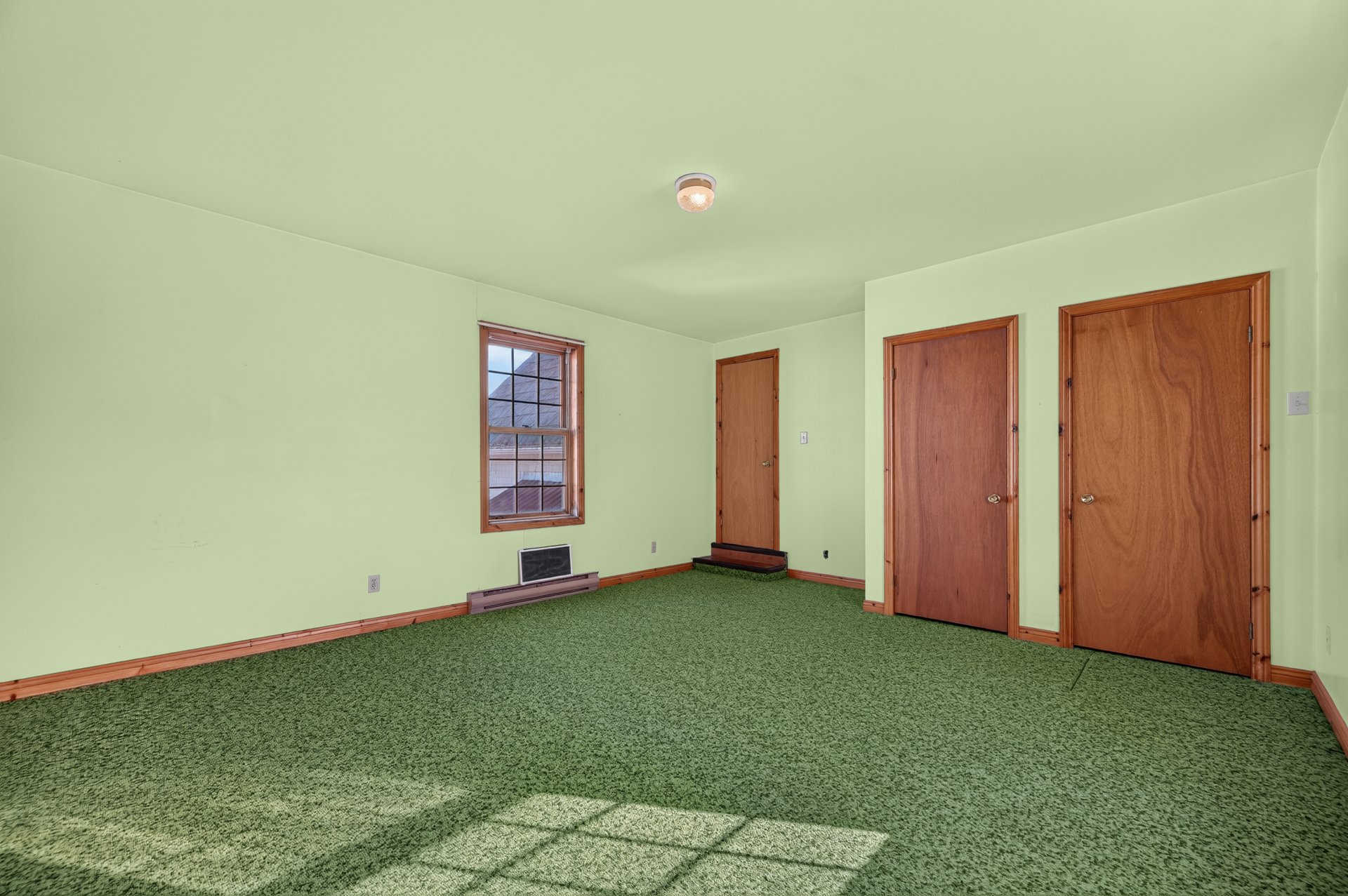 La chambre verte des garçons