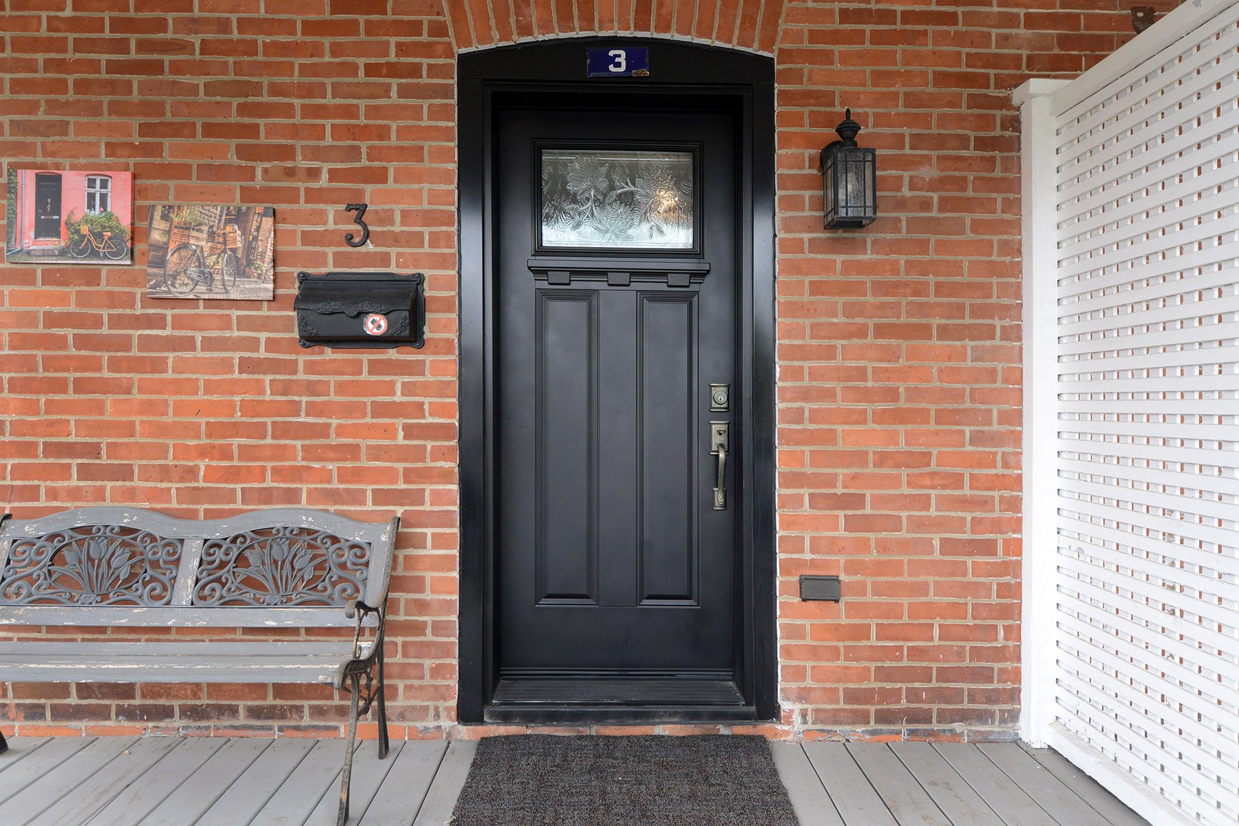 Exterior entrance