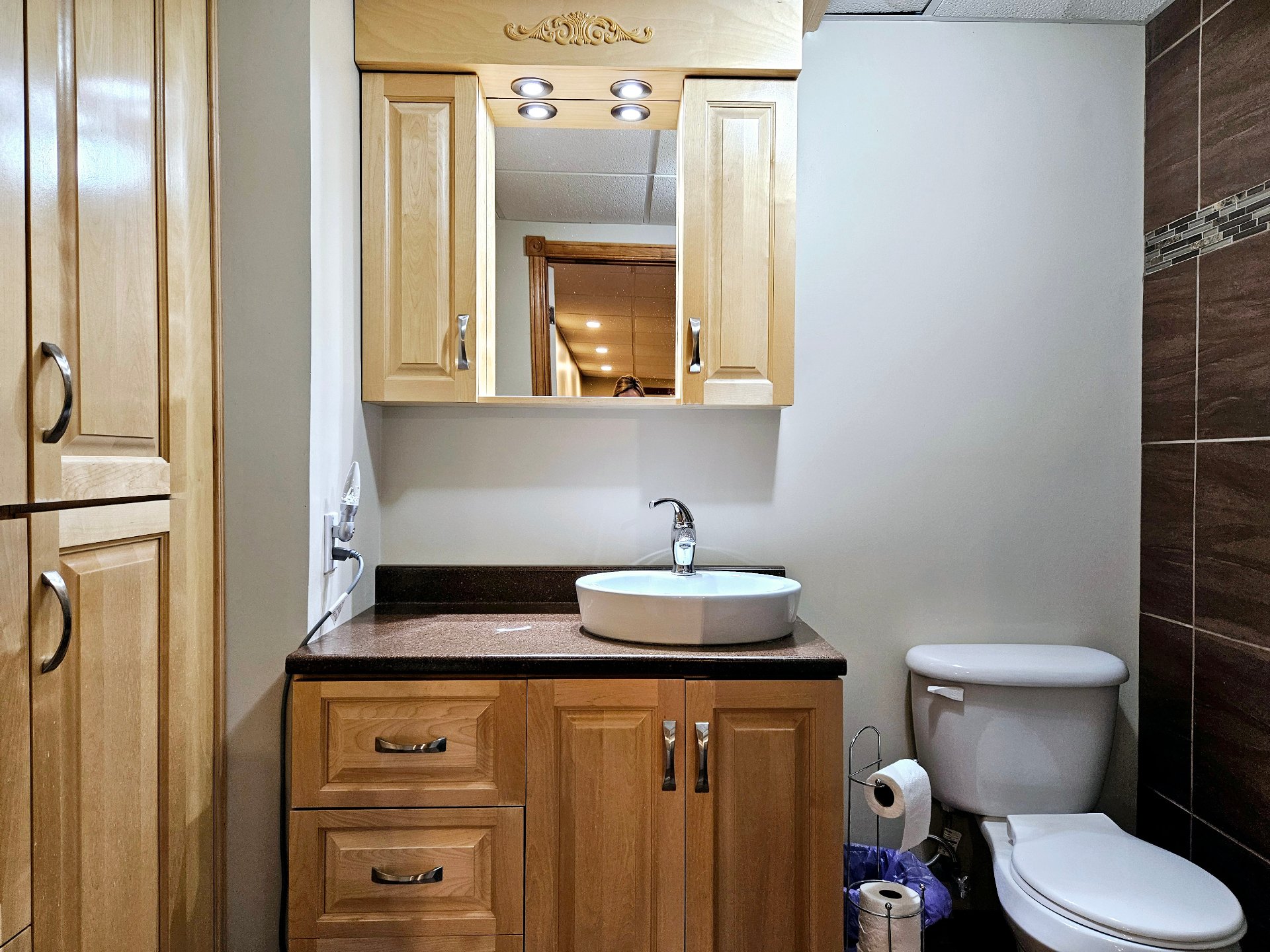 Salle de bains attenante à la CCP