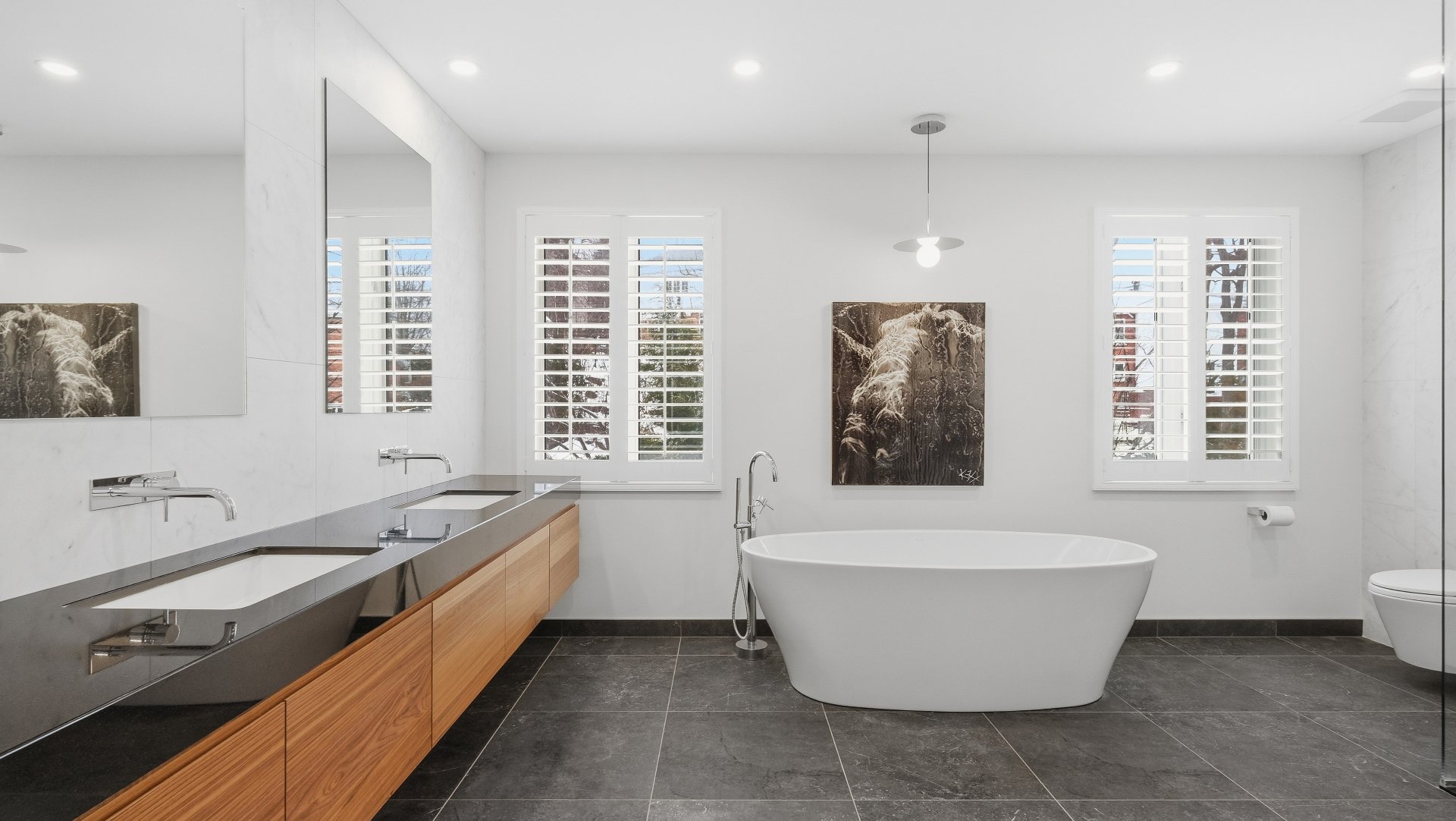 Salle de bains attenante à la CCP