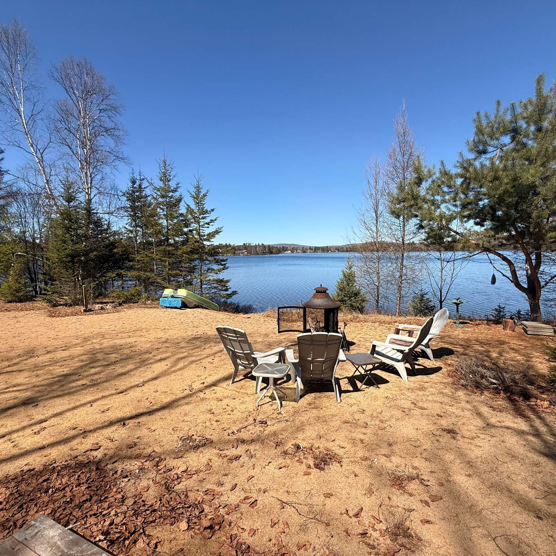 Vue sur le lac Ste-Marie