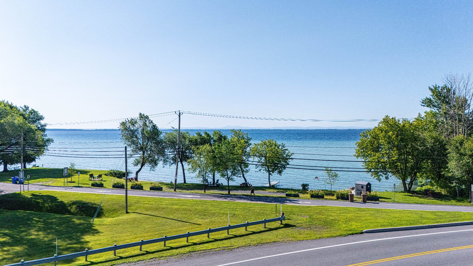 Vue sur l'eau