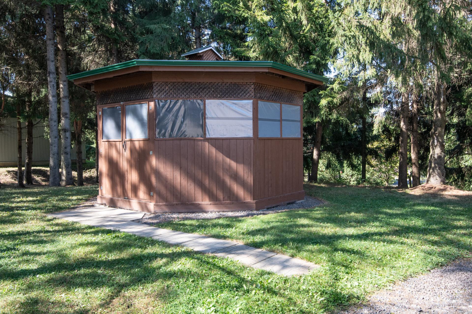 pavillon/gazebo octogone