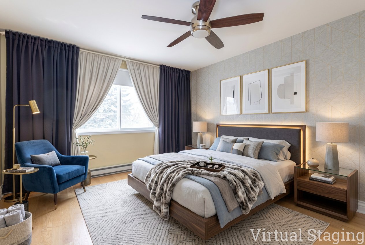 Virtual staging