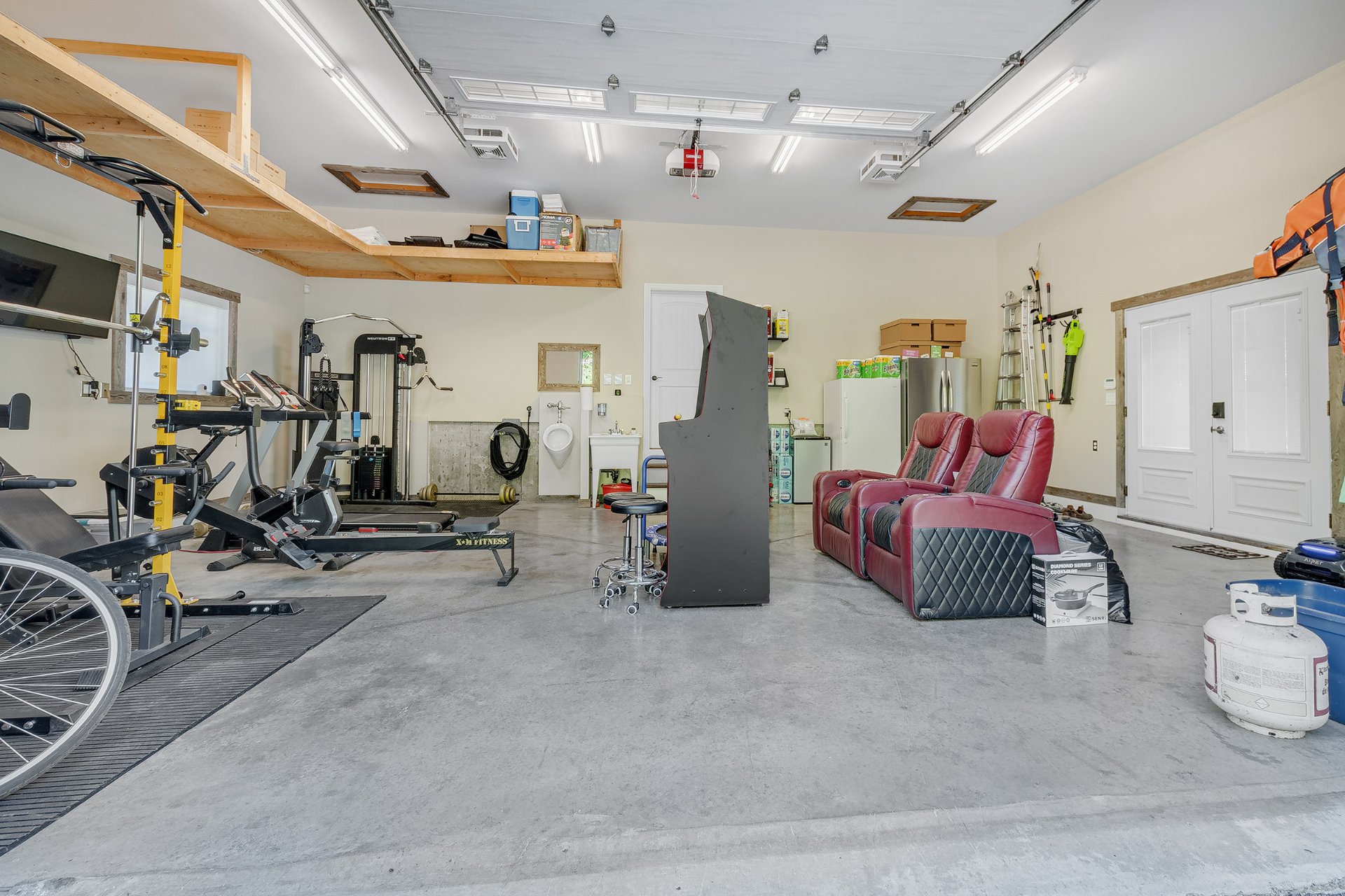 Petit gym à la maison
