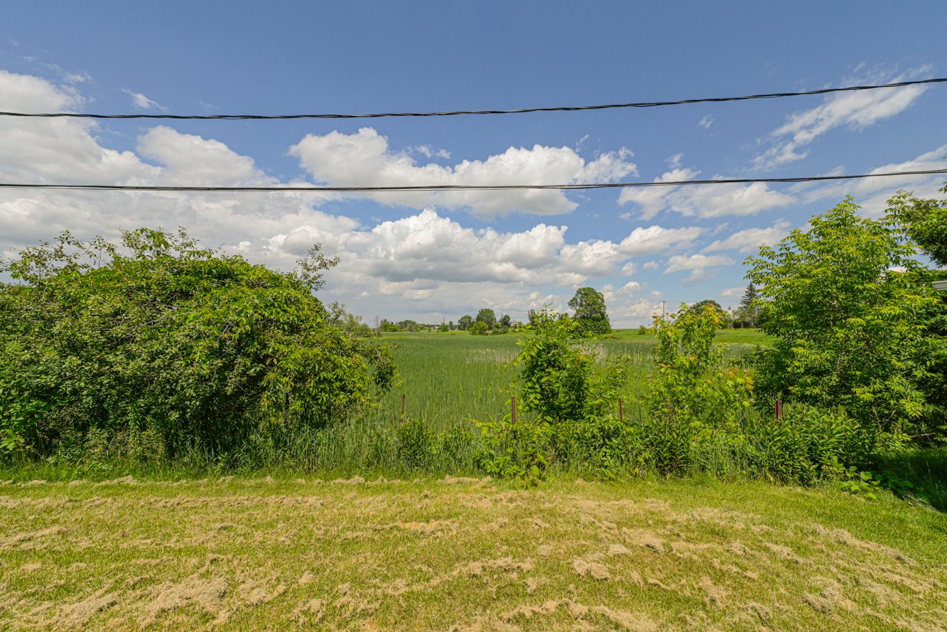 Vue sur le champs, tranquillité absolue