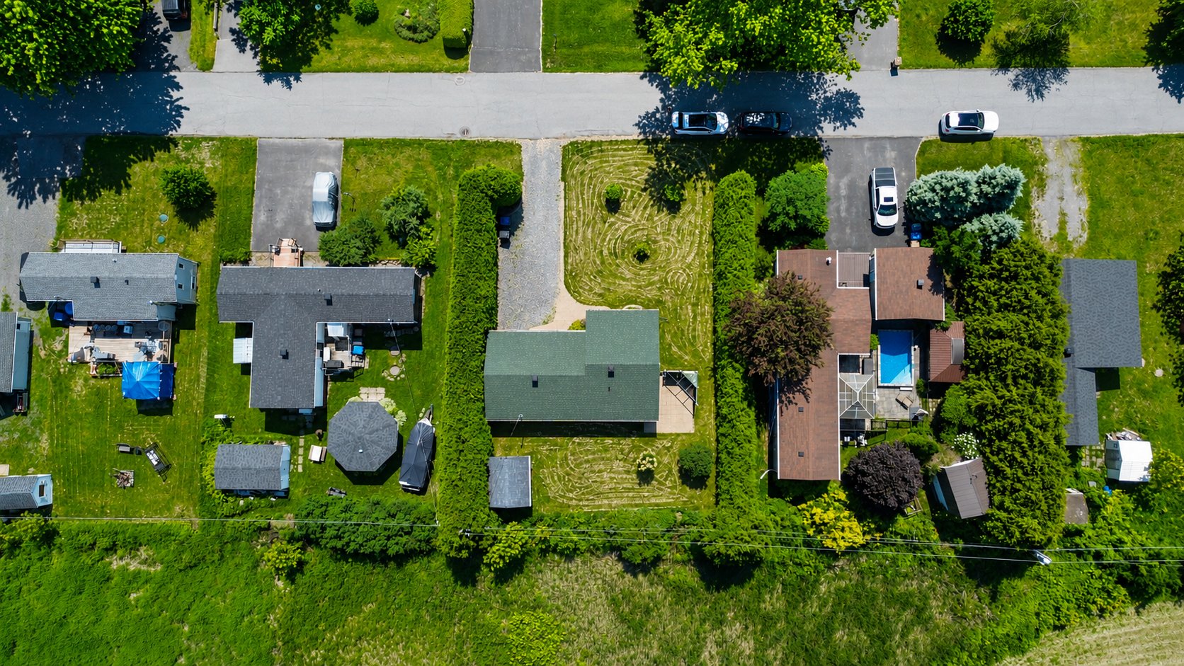 Driveway pour plusieurs véhicules