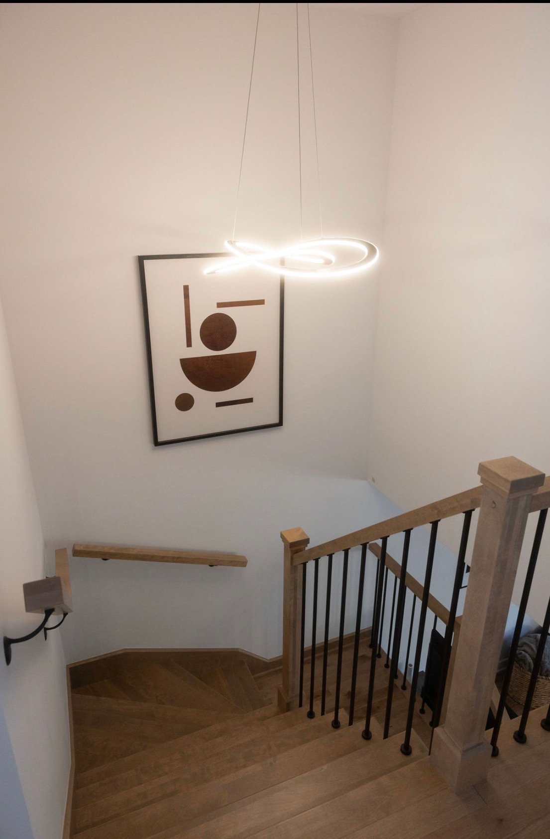 Descente d'escalier