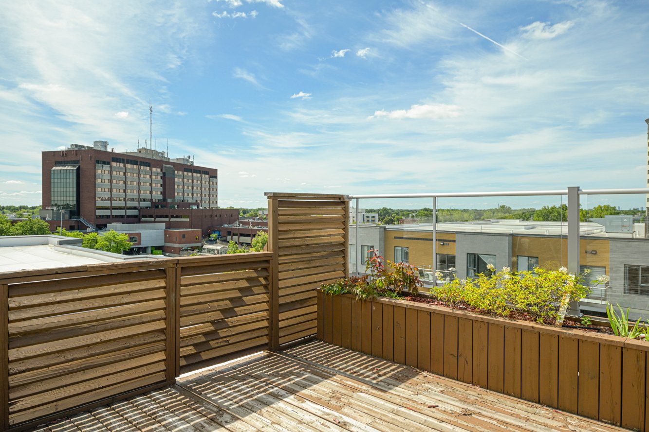 Terrasse sur le toit
