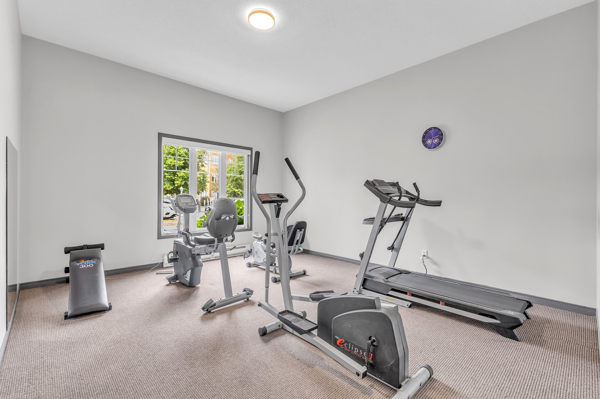 Salle d'exercice