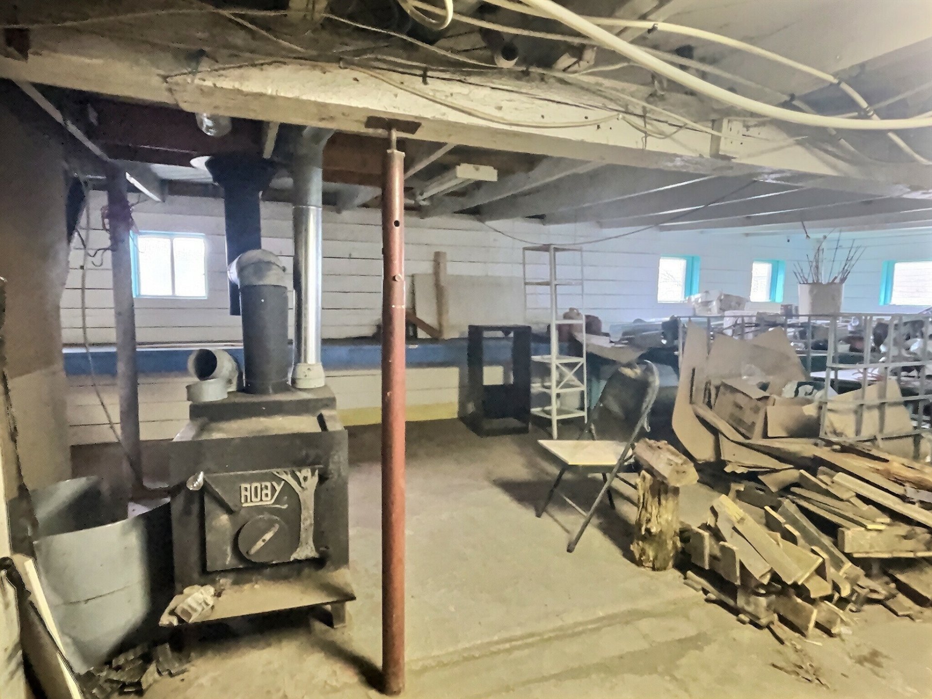 Sous-sol bâtiment-grange