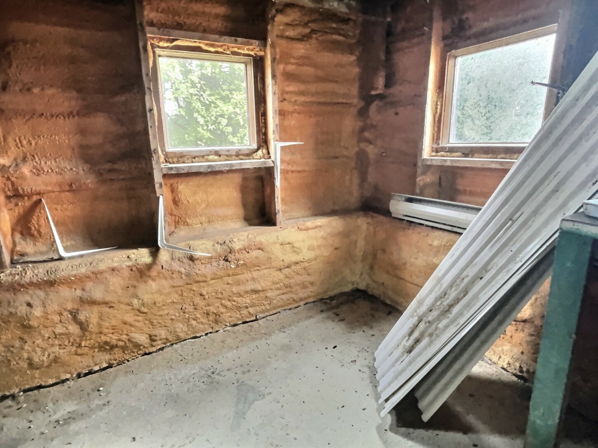 Sous-sol bâtiment-grange