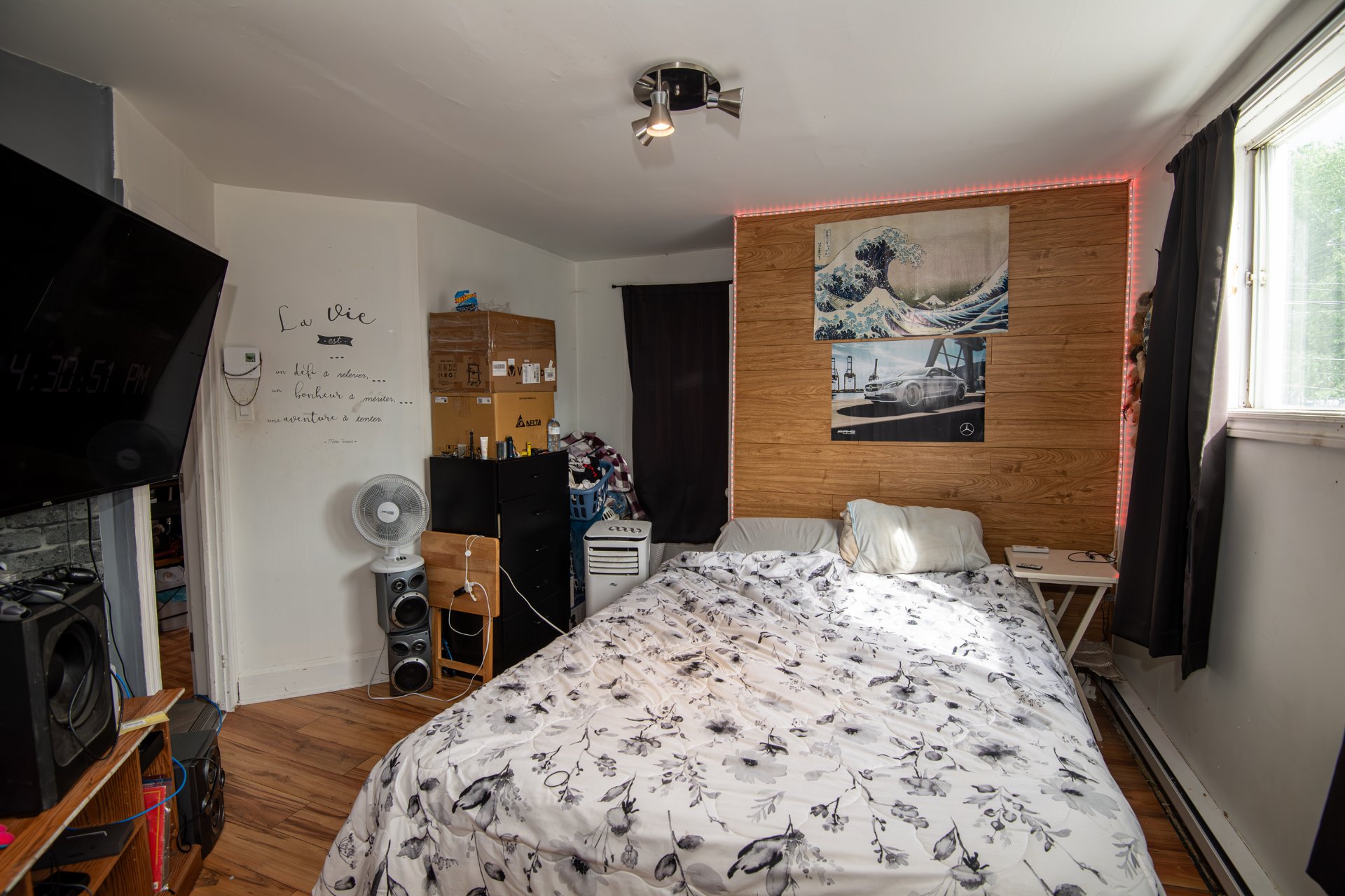 salon utiliser comme chambre, loyer 65