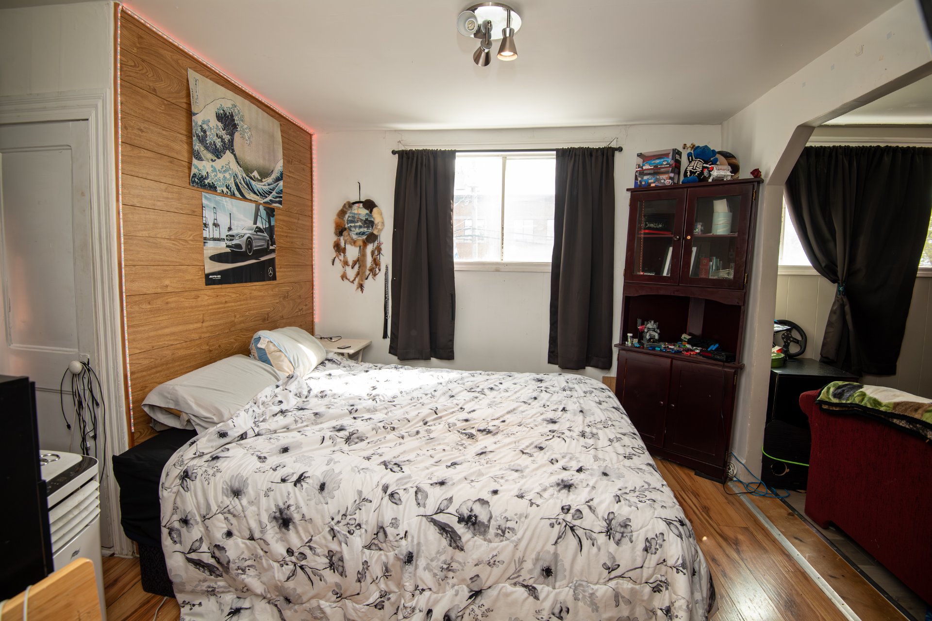 salon utiliser comme chambre, loyer 65