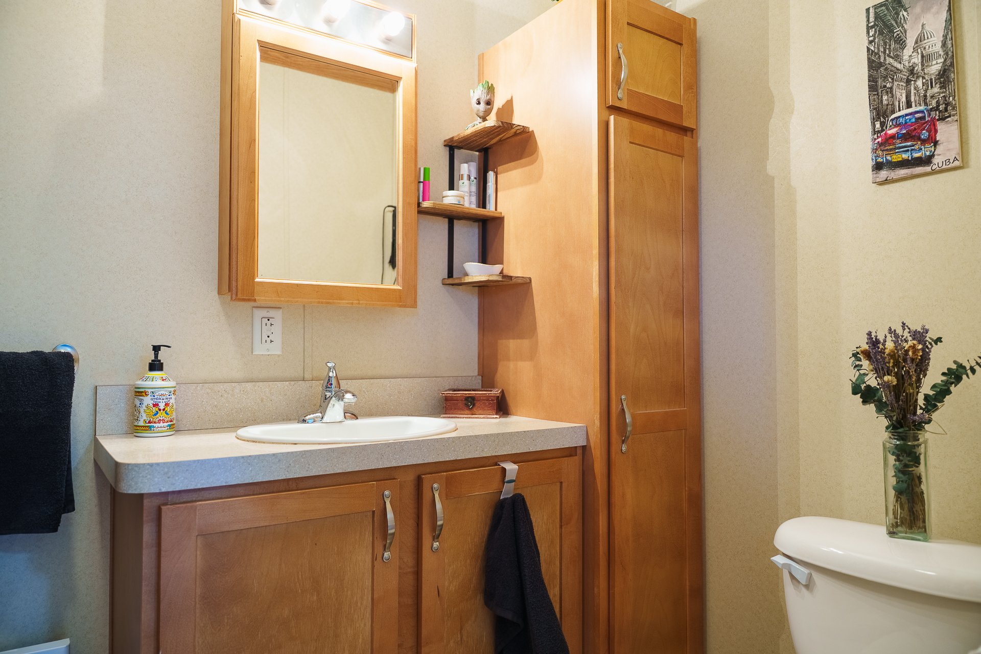 Salle de bains attenante à la CCP