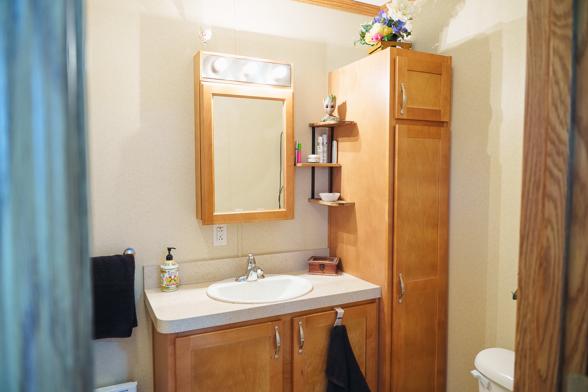 Salle de bains attenante à la CCP