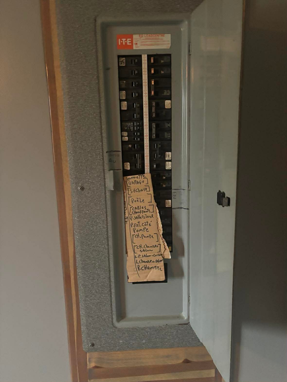Panneau électrique