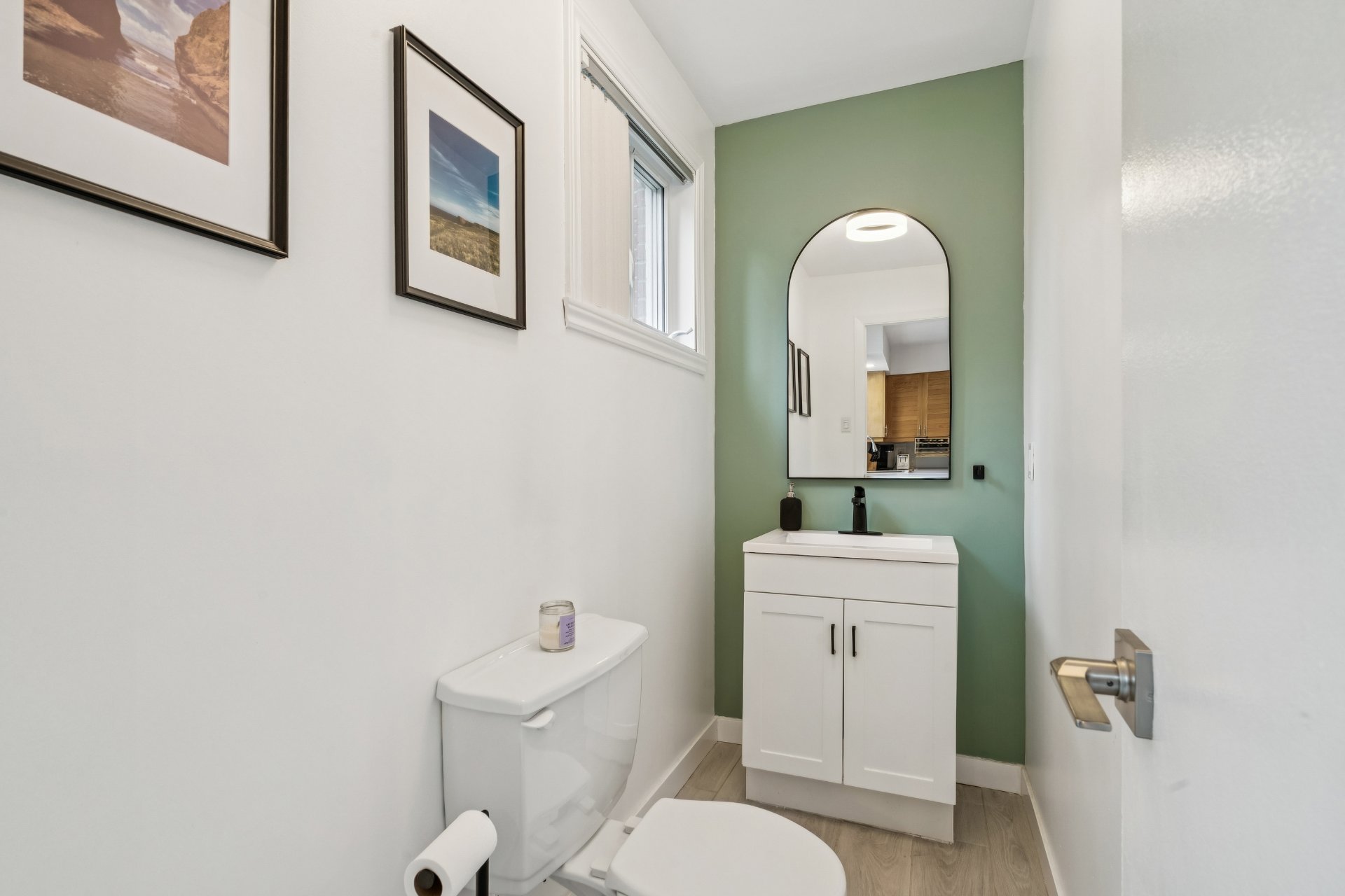 Accès au plan d'eau