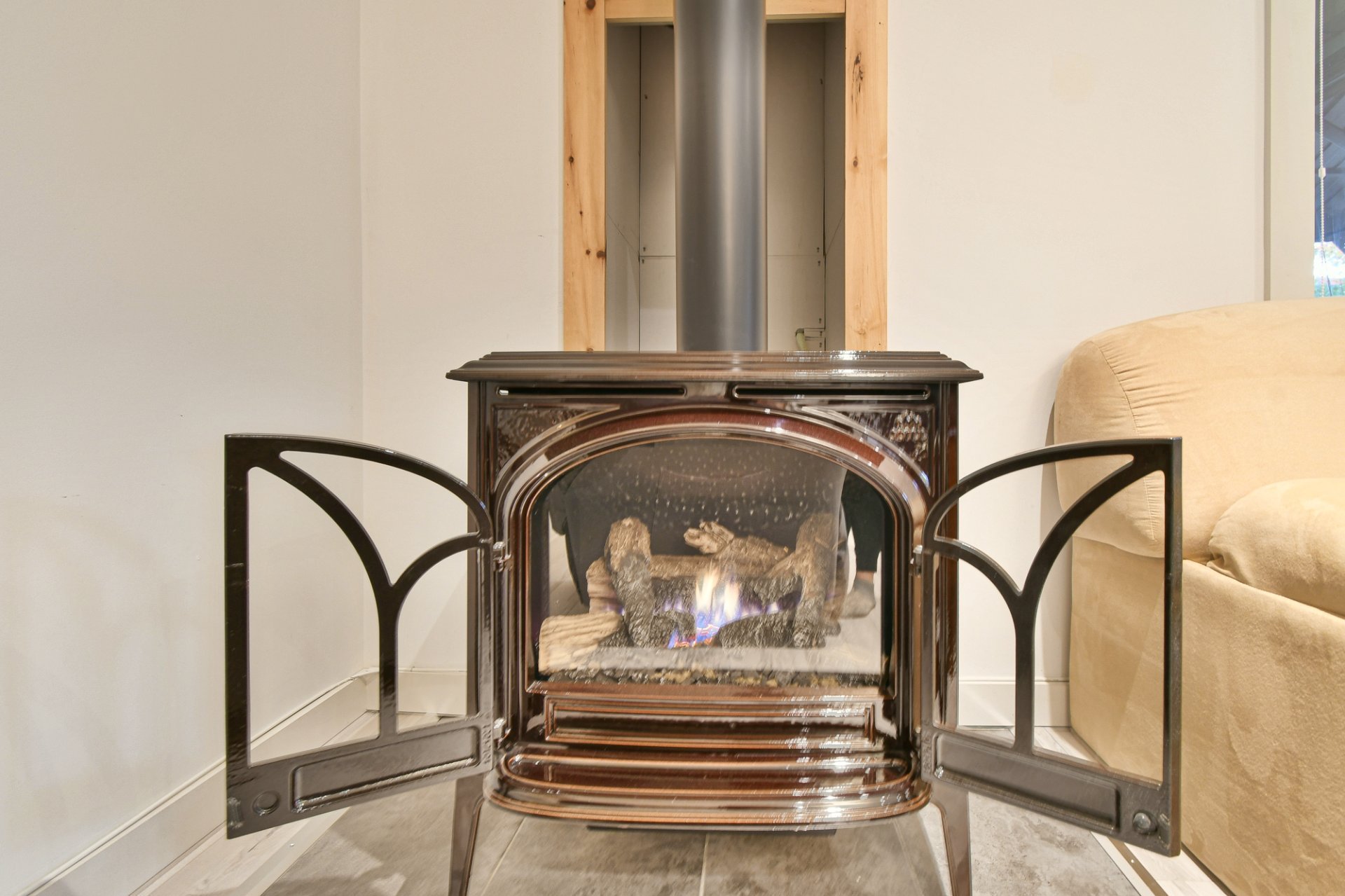Foyer au gaz
