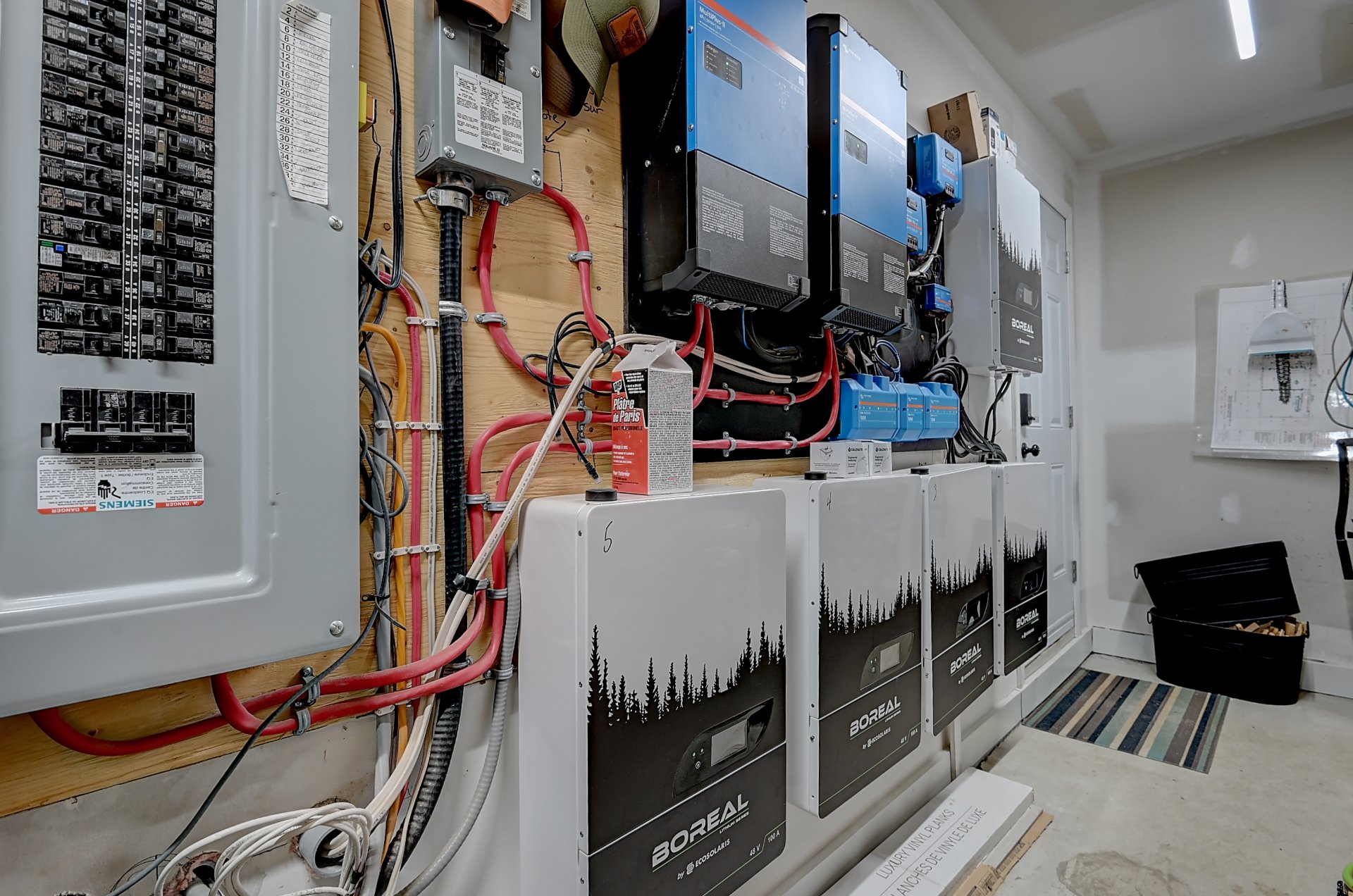 Salle des machines