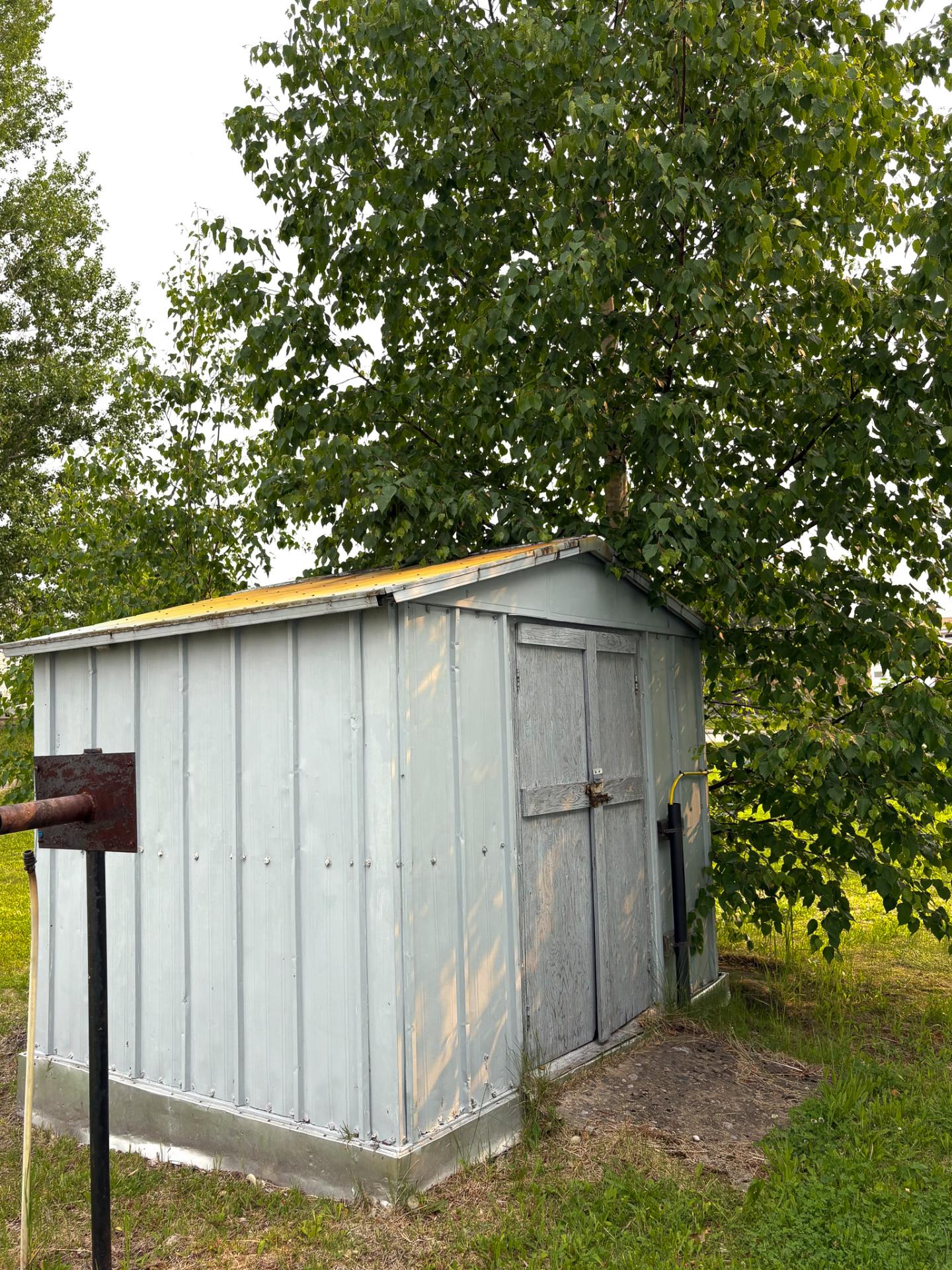 Remise de jardin en aluminium