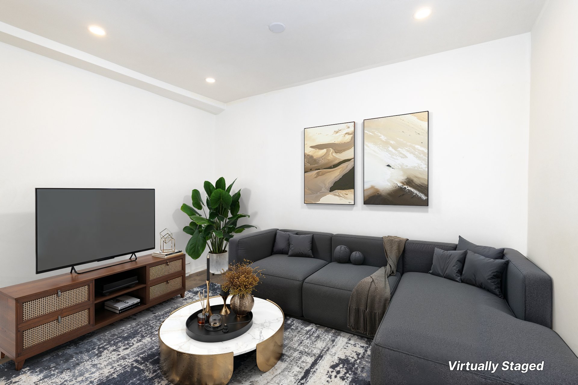 Virtual staging