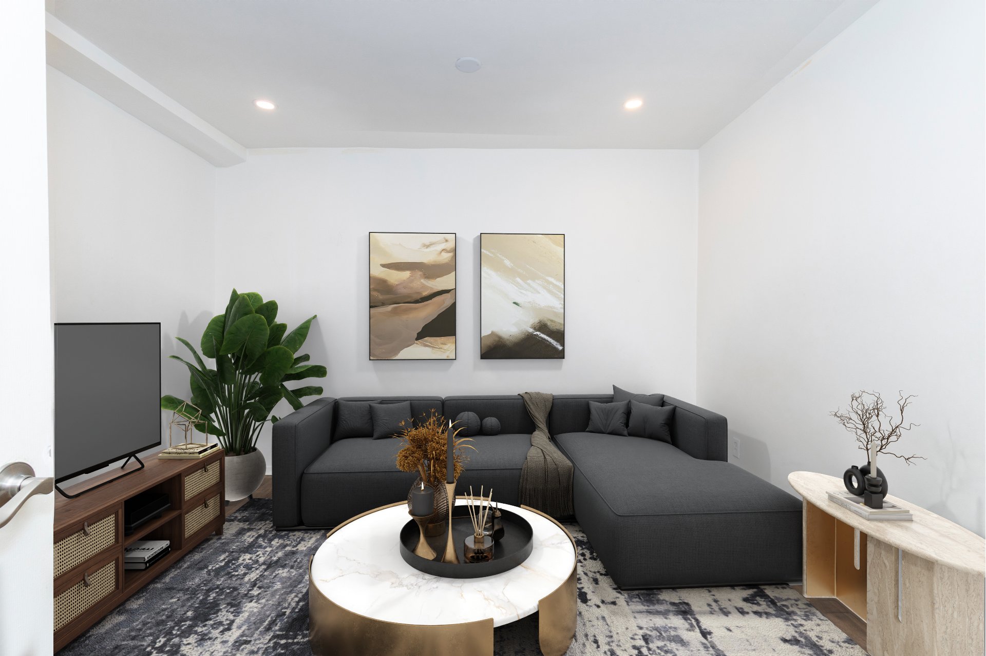 Virtual staging
