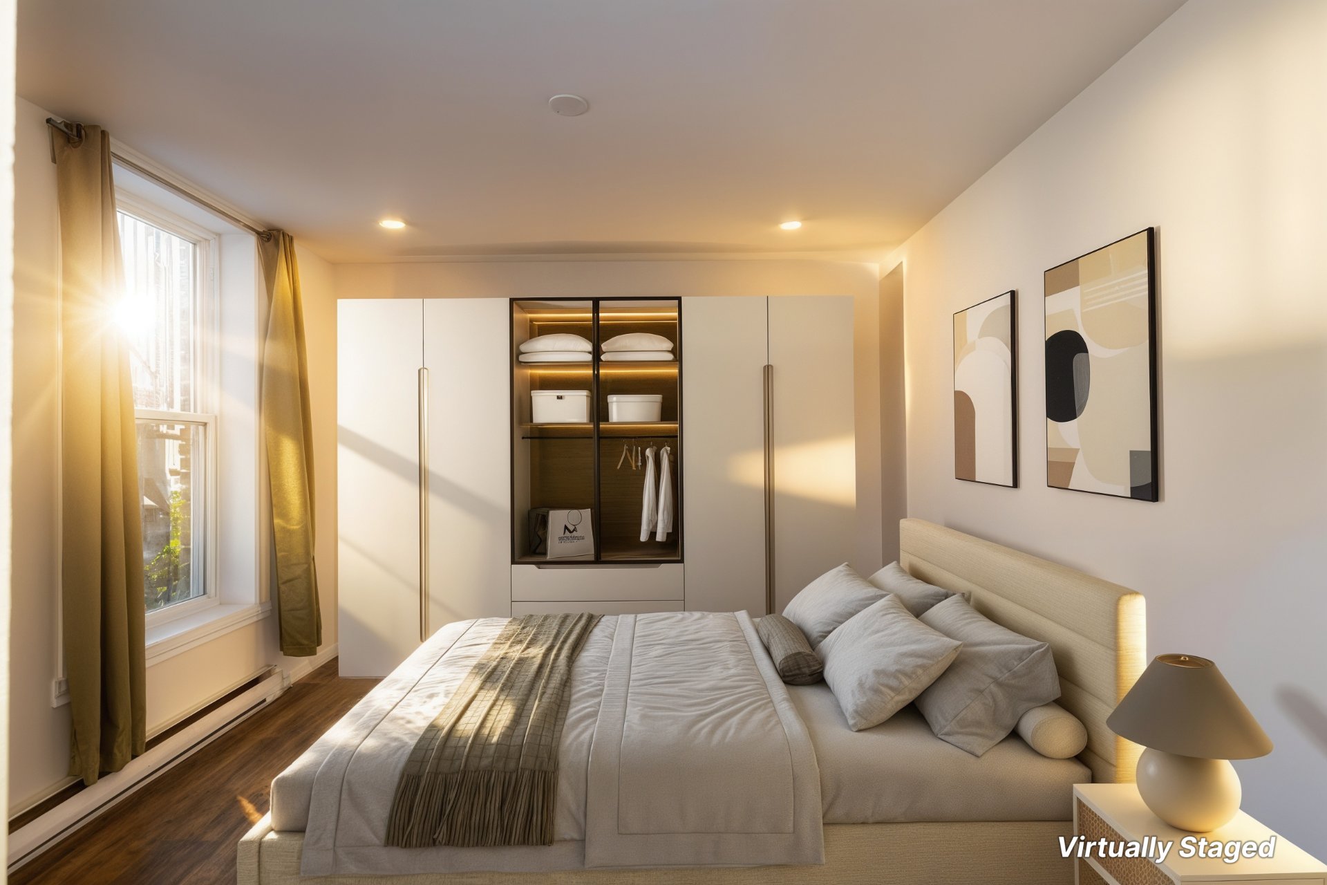 Virtual staging