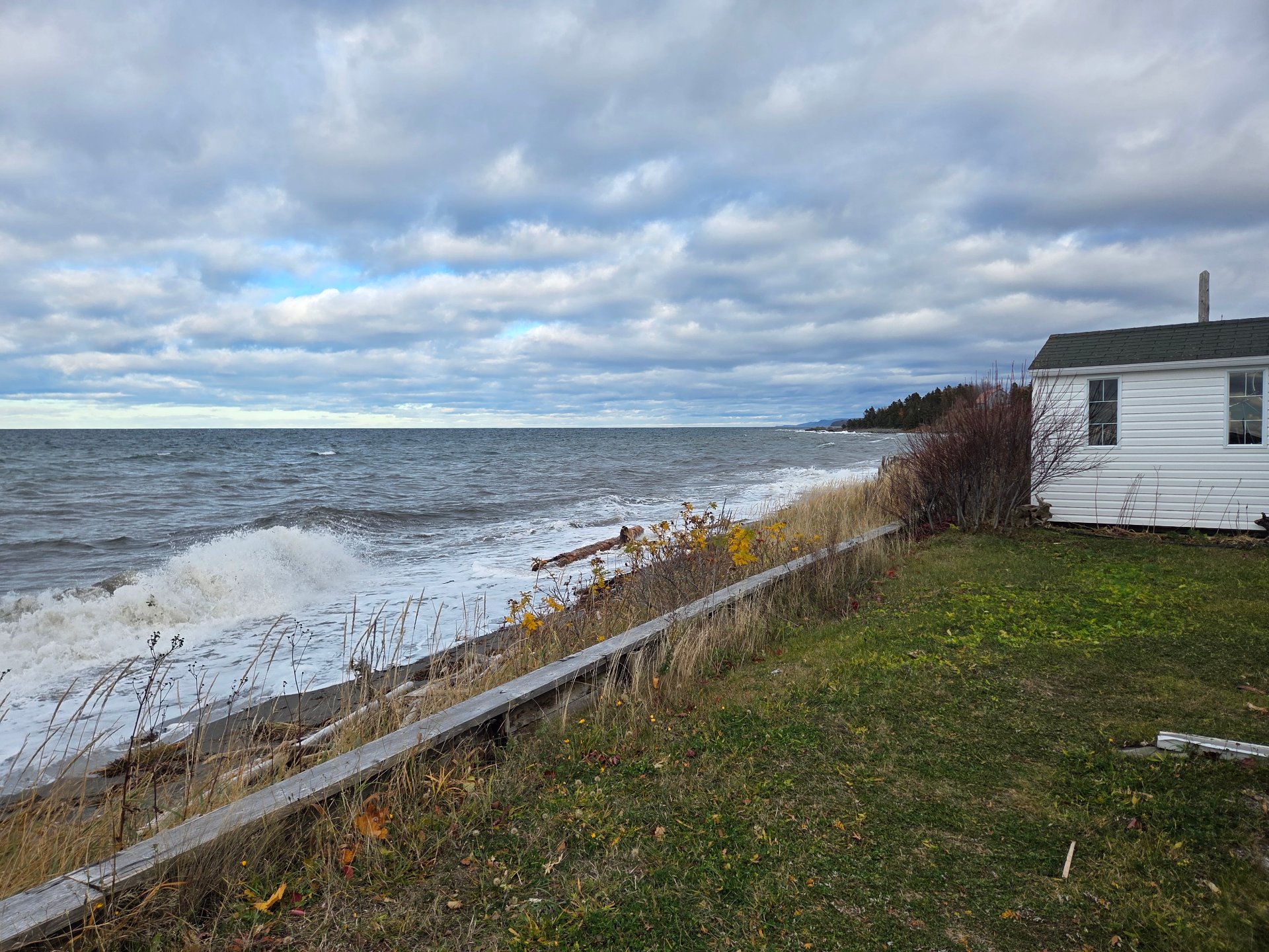 Accès au plan d'eau