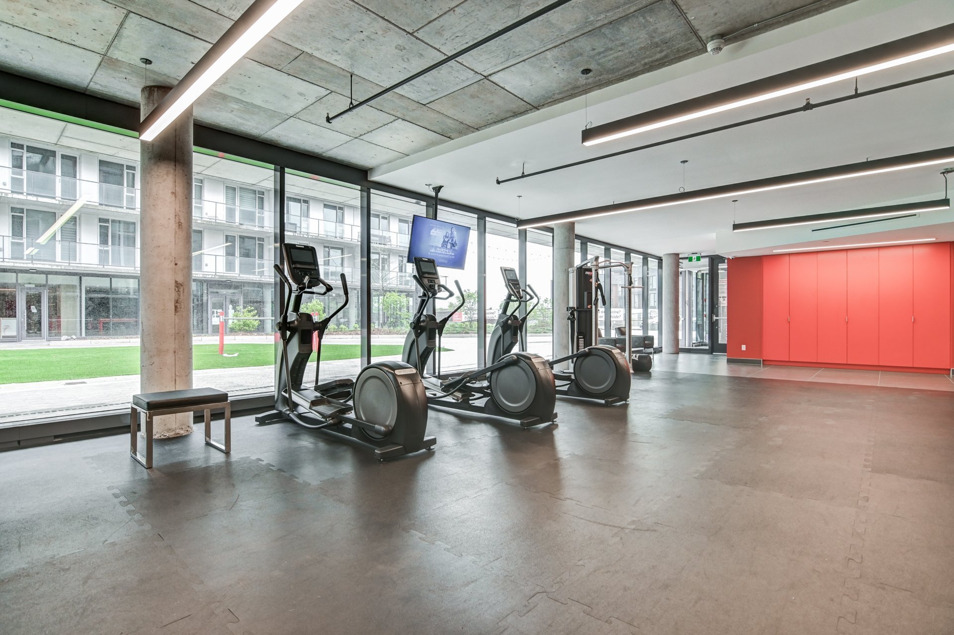 Salle d'exercice