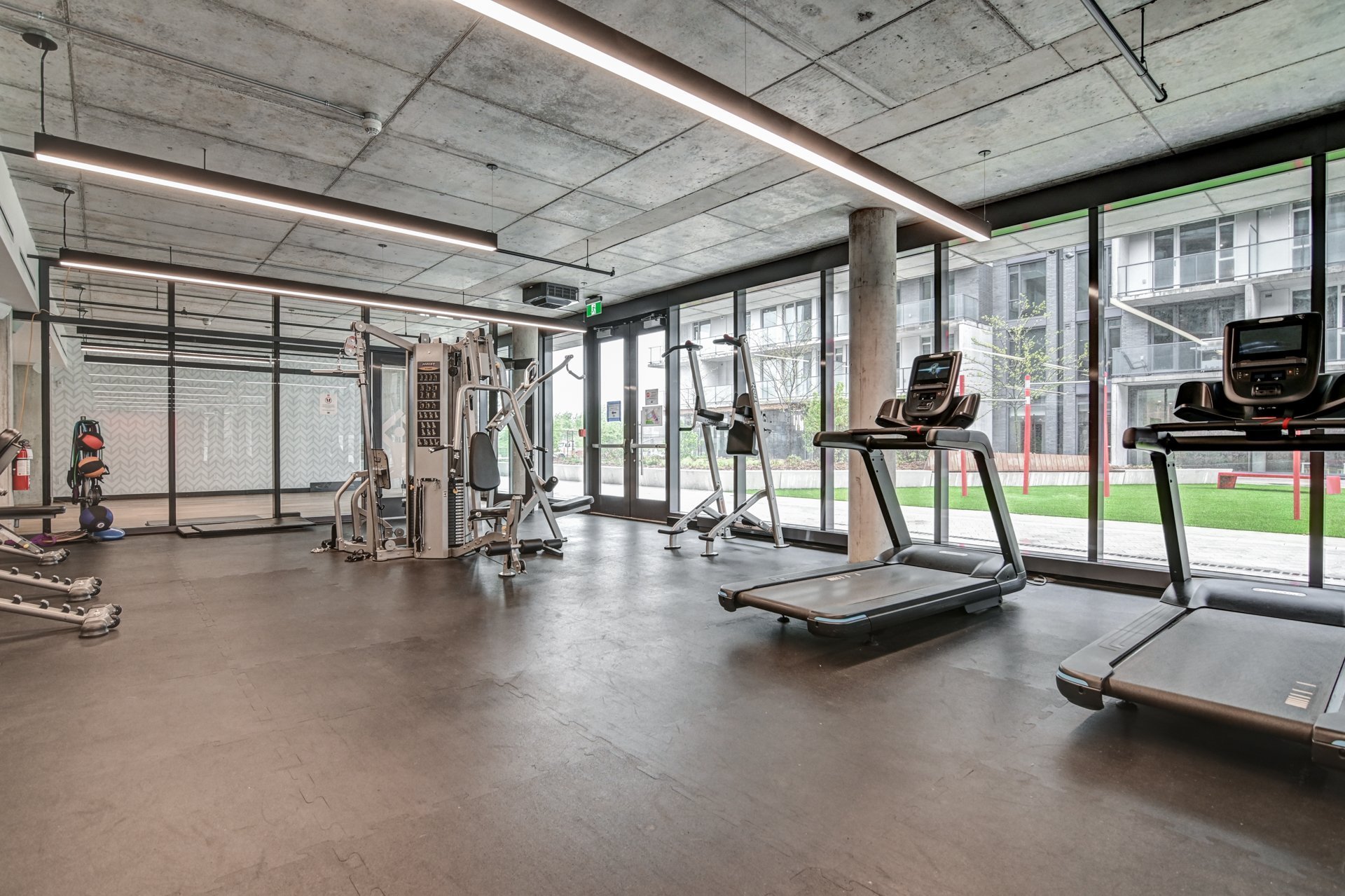 Salle d'exercice