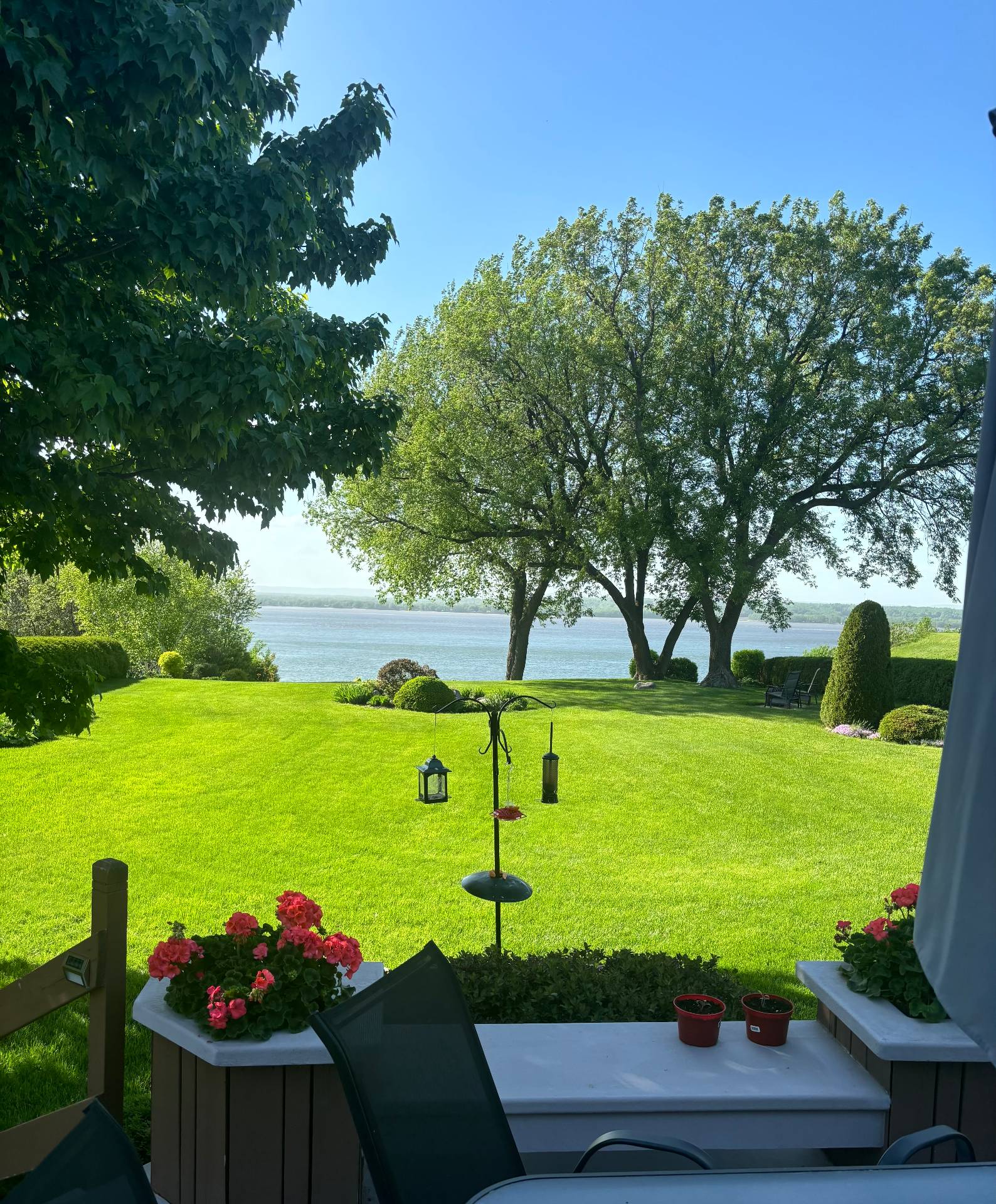 Vue sur le fleuve