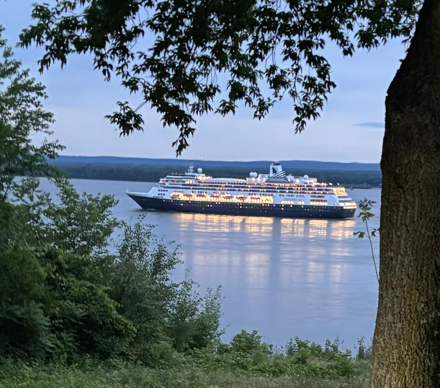 Vue sur le fleuve