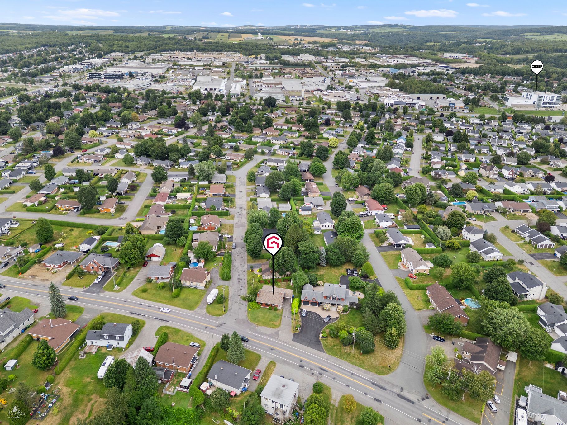 Aerial photo