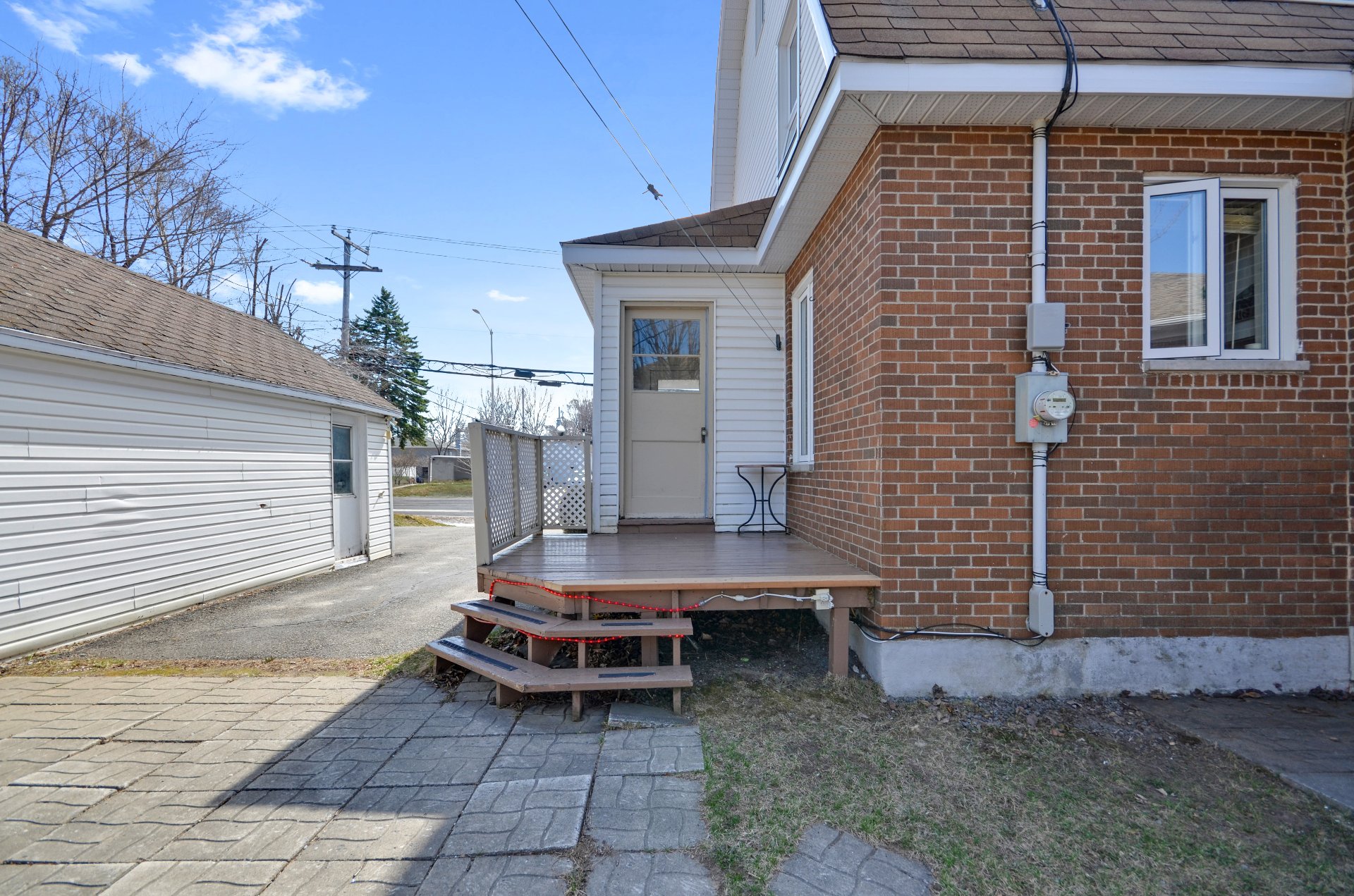 Exterior entrance